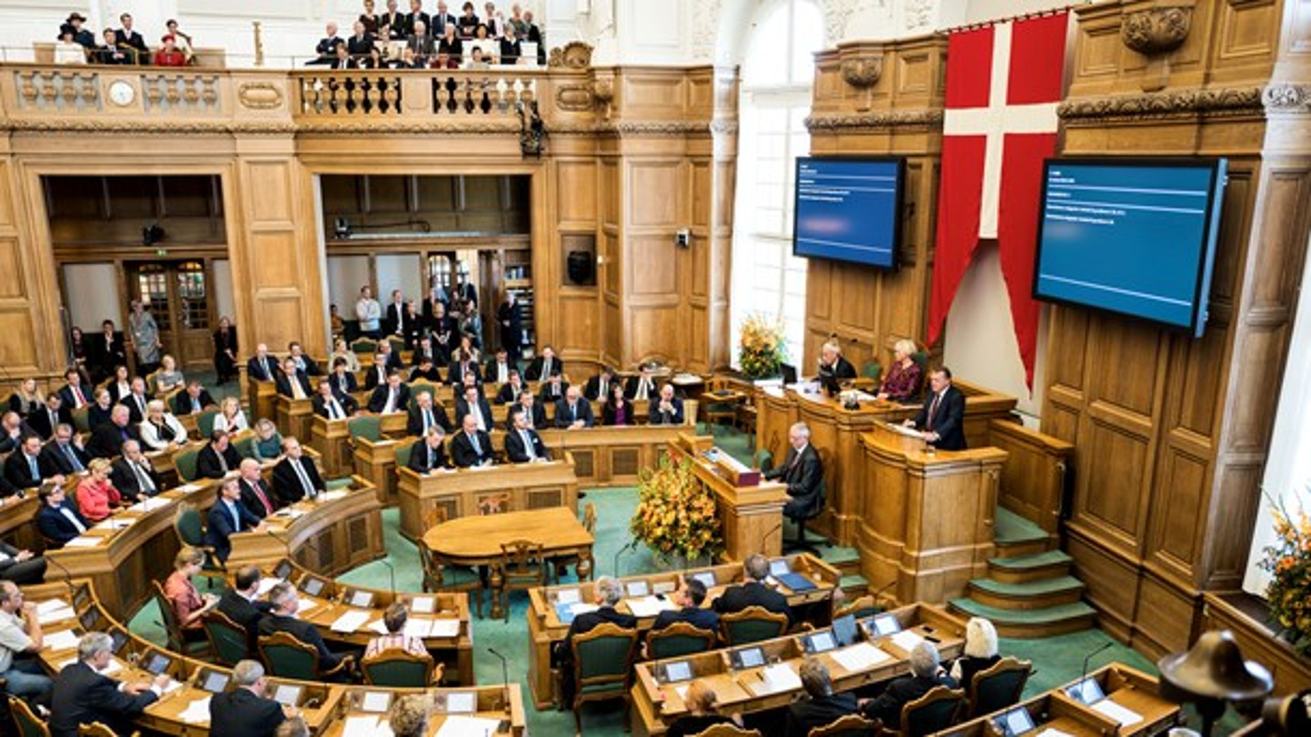 Lars Løkke Rasmussen holdt tirsdag&nbsp;åbningstale, da Folketinget åbnede efter sommerferien. Torsdag skal talen diskuteres til den store åbningsdebat.