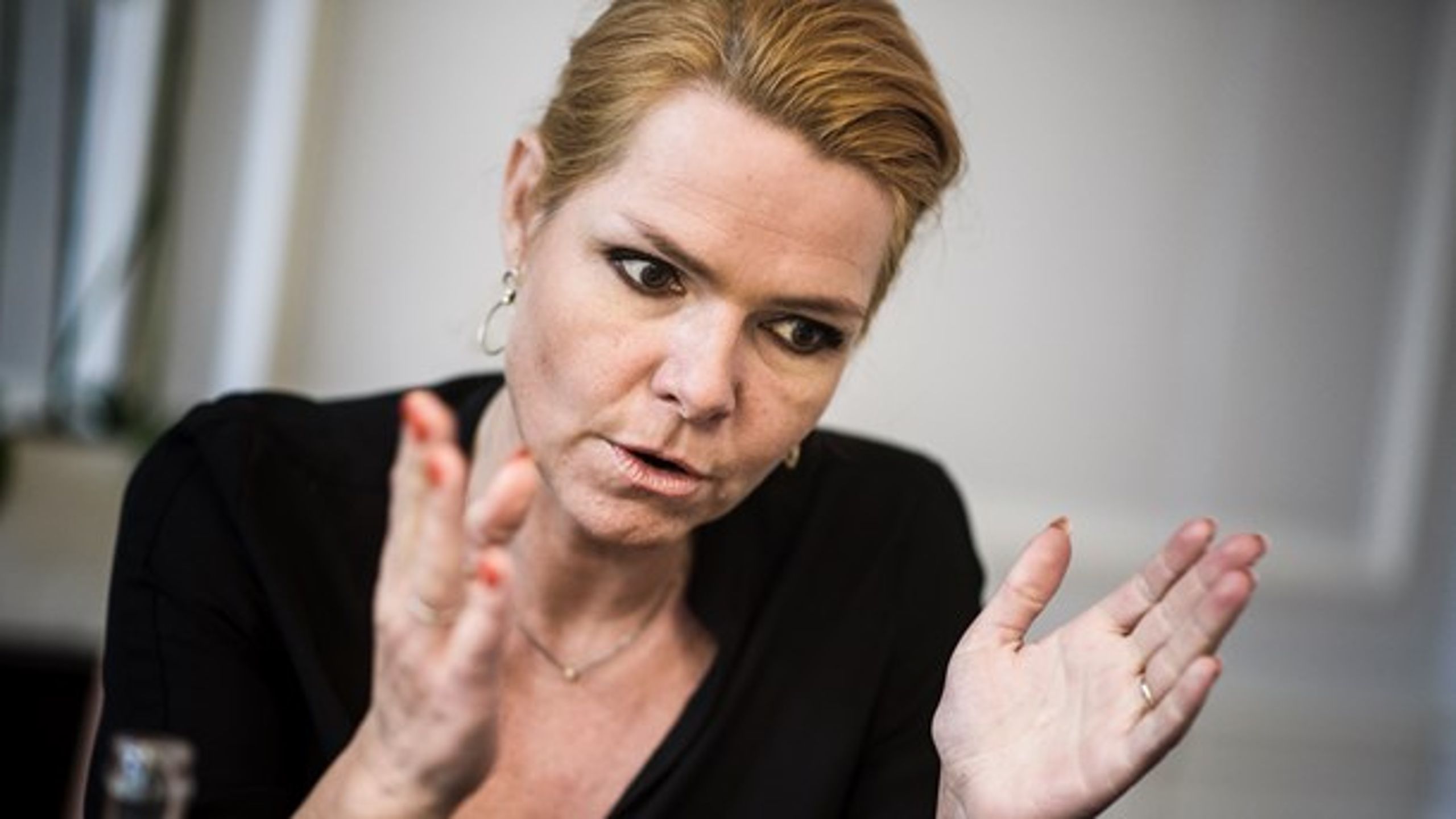 Integrationsminister Inger Støjberg har hovedansvaret for, hvilke udgifter til flygtninge og migranter i Danmark, der kan tælles med som ulandsbistand.