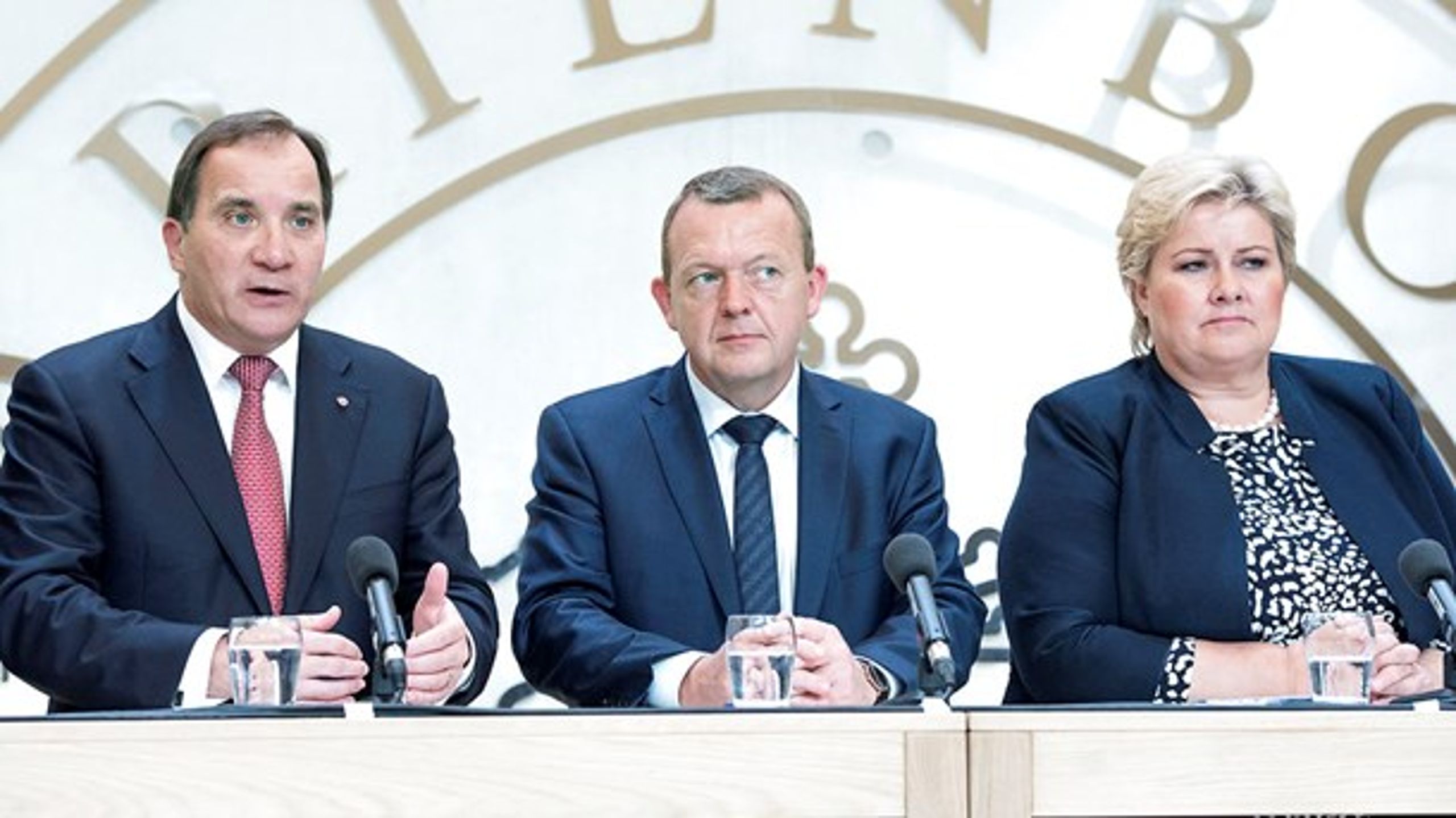 Sveriges statsminister Stefan Löfven og Norges statsminister Erna Solberg er blandt deltagerne, når Nordisk Råd holder sin 68. session i København i denne uge.