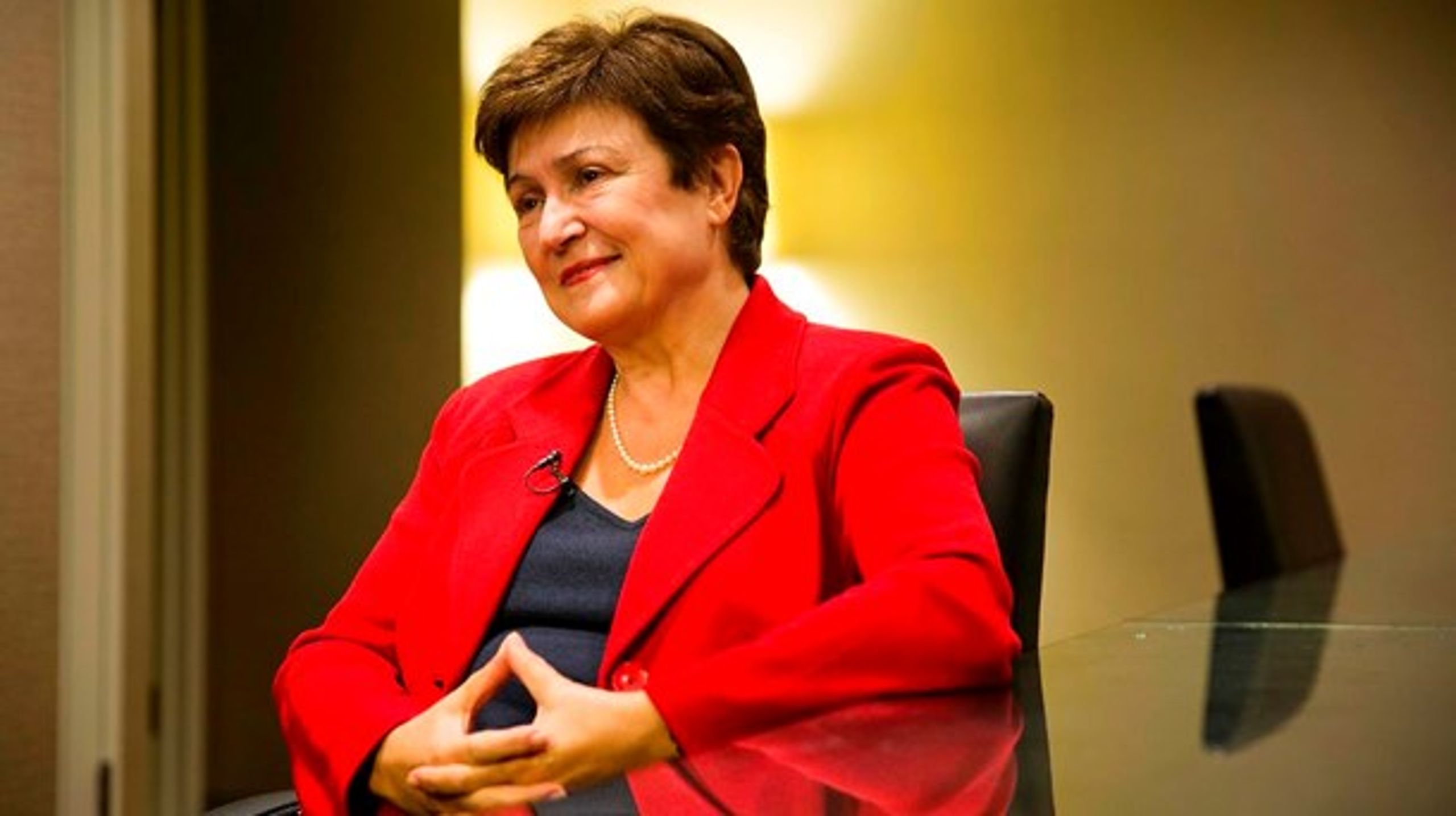 Bulgarske&nbsp;Kristalina Georgieva har tidligere siddet som vicepræsident i Verdensbanken, hvor hun nu skal være administerende direktør.