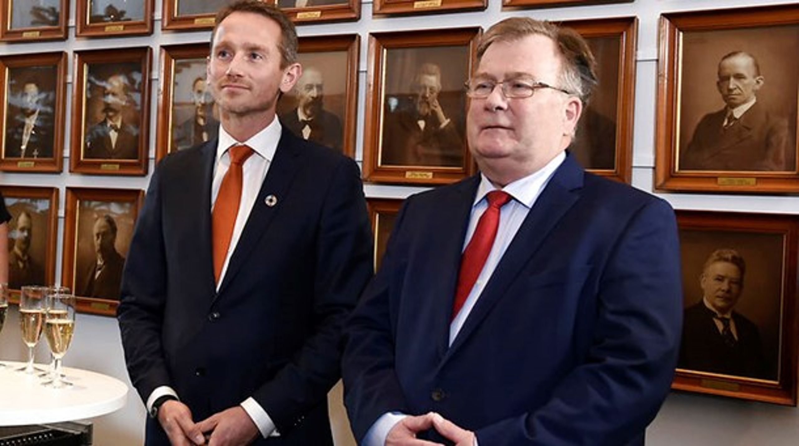 Kristian Jensen (V) er nyt ansigt som finansminister i de gamle gemakker i Slotsholmens røde bygning.
