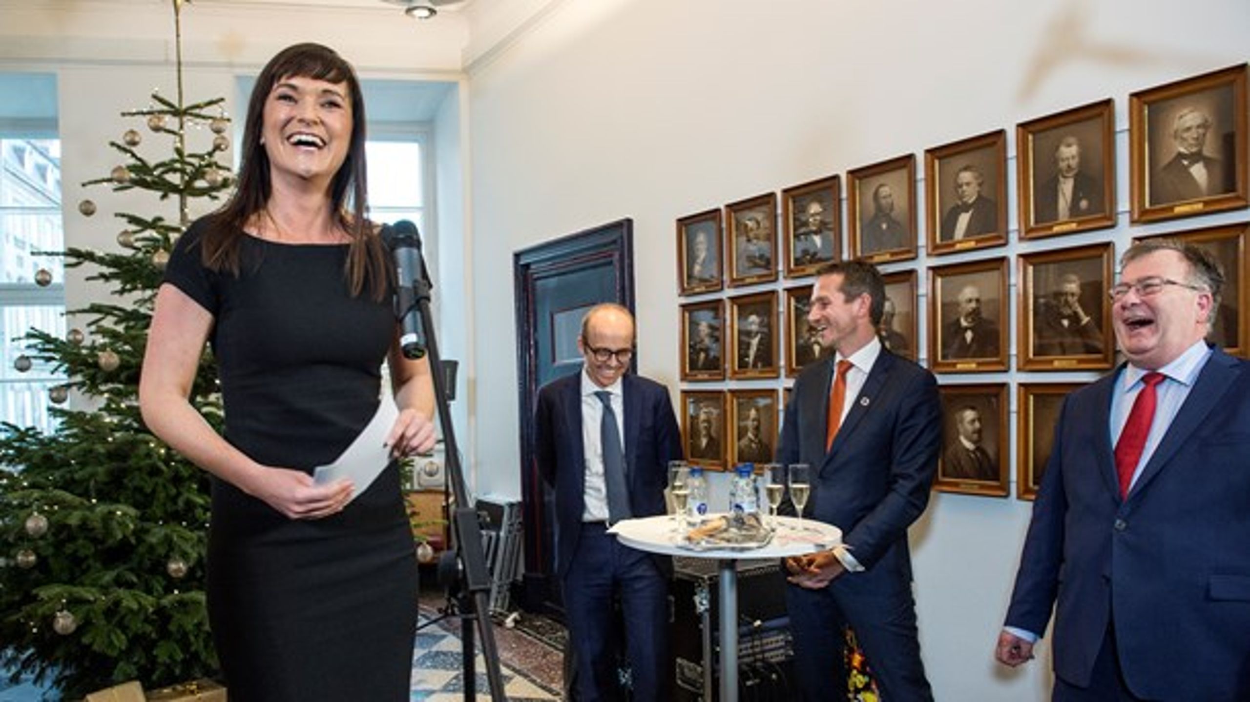 Sophie Løhde (V), minister for offentlig innovation, vil straks få sat skub i den nye ledelseskommission, der bliver godt modtaget af lederne selv.