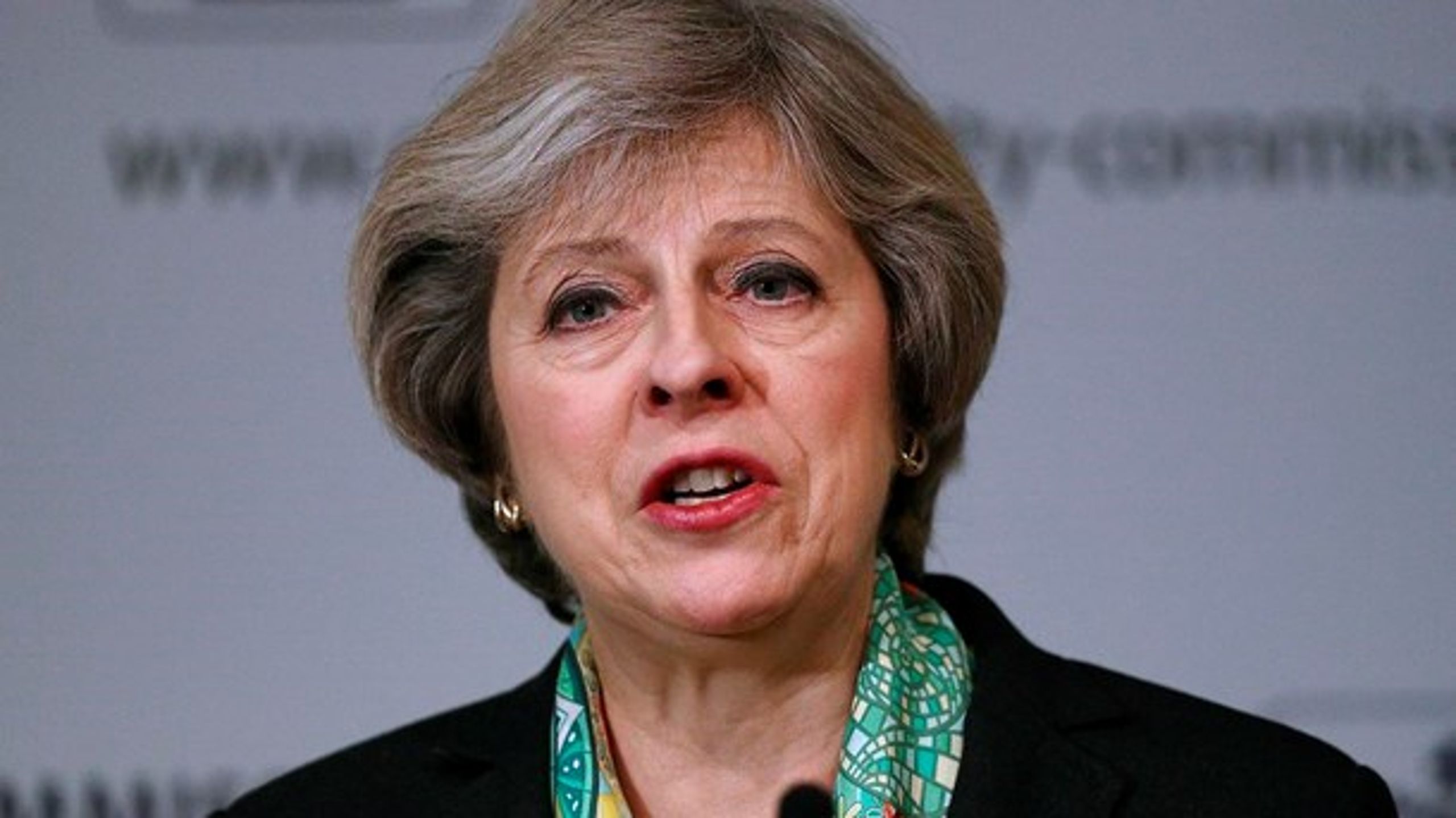Theresa Mays helt store opgave som britisk premierminister blev i dag en smule mere kompliceret.