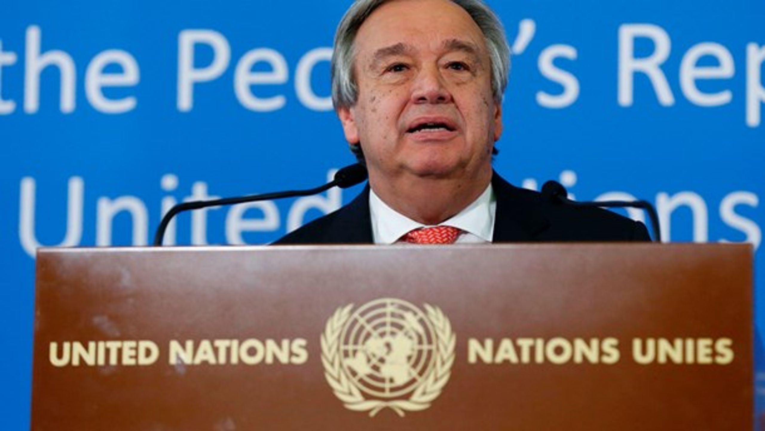 DIPLOMATEN: Der er store forventninger til FN's nye generalsekretær,&nbsp;Antonio Guterres.