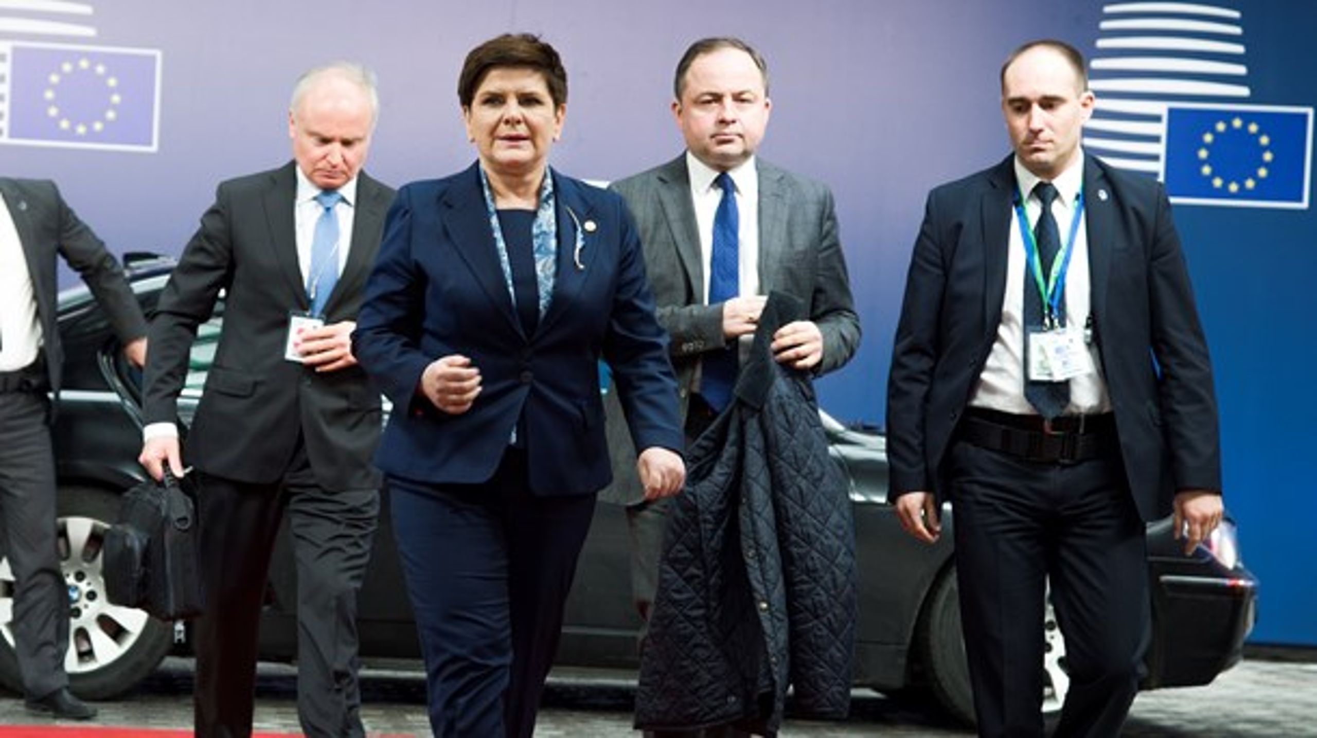 Den polske premierminister, Beata Szydlo, er rasende over valget af en hjemlig politisk ærkefjende til et EU-topjob.
