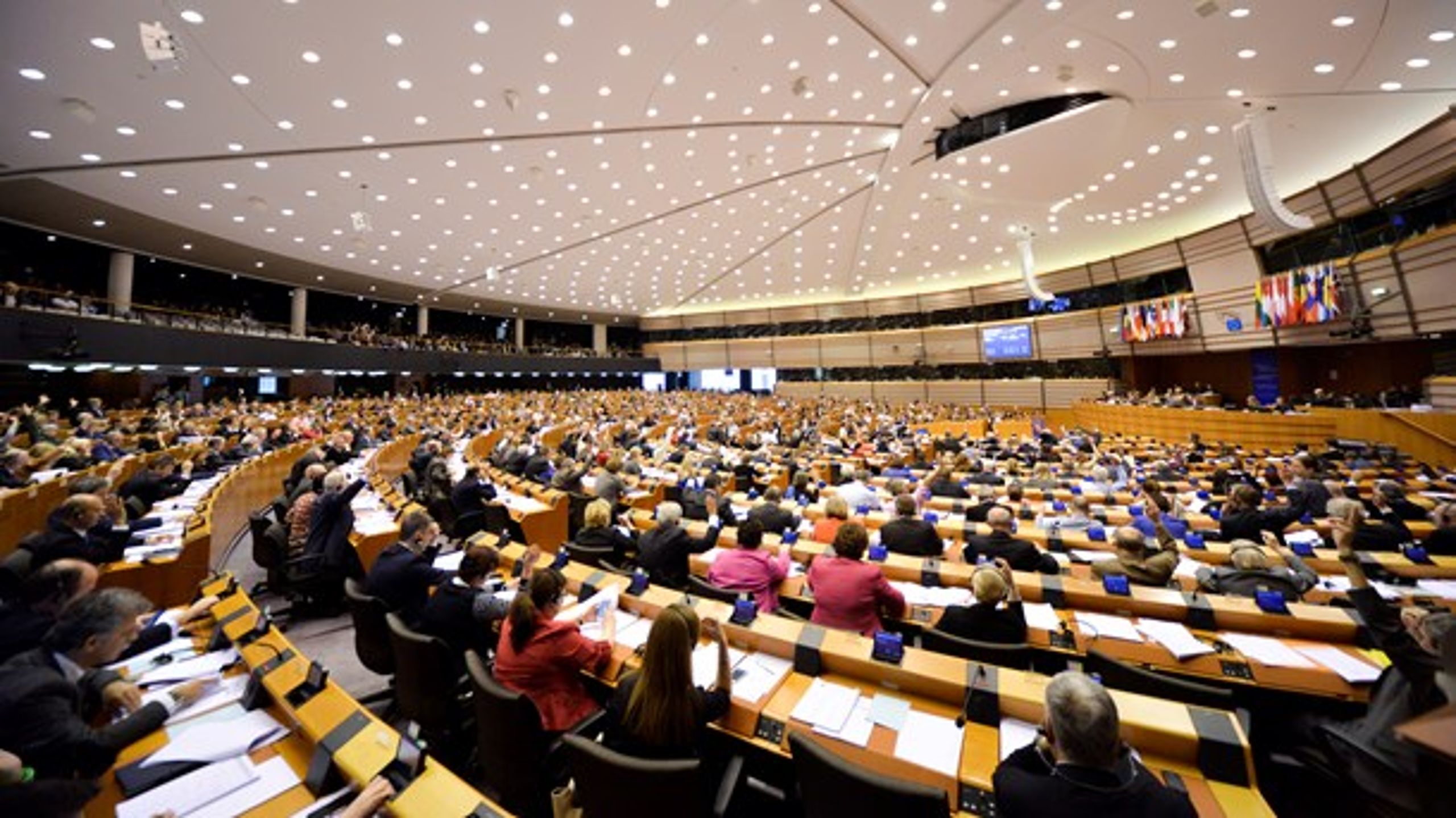 EU's parlamentarikere lobbyes heftigt fra mange sider, før de går til afstemning i plenarsalen.