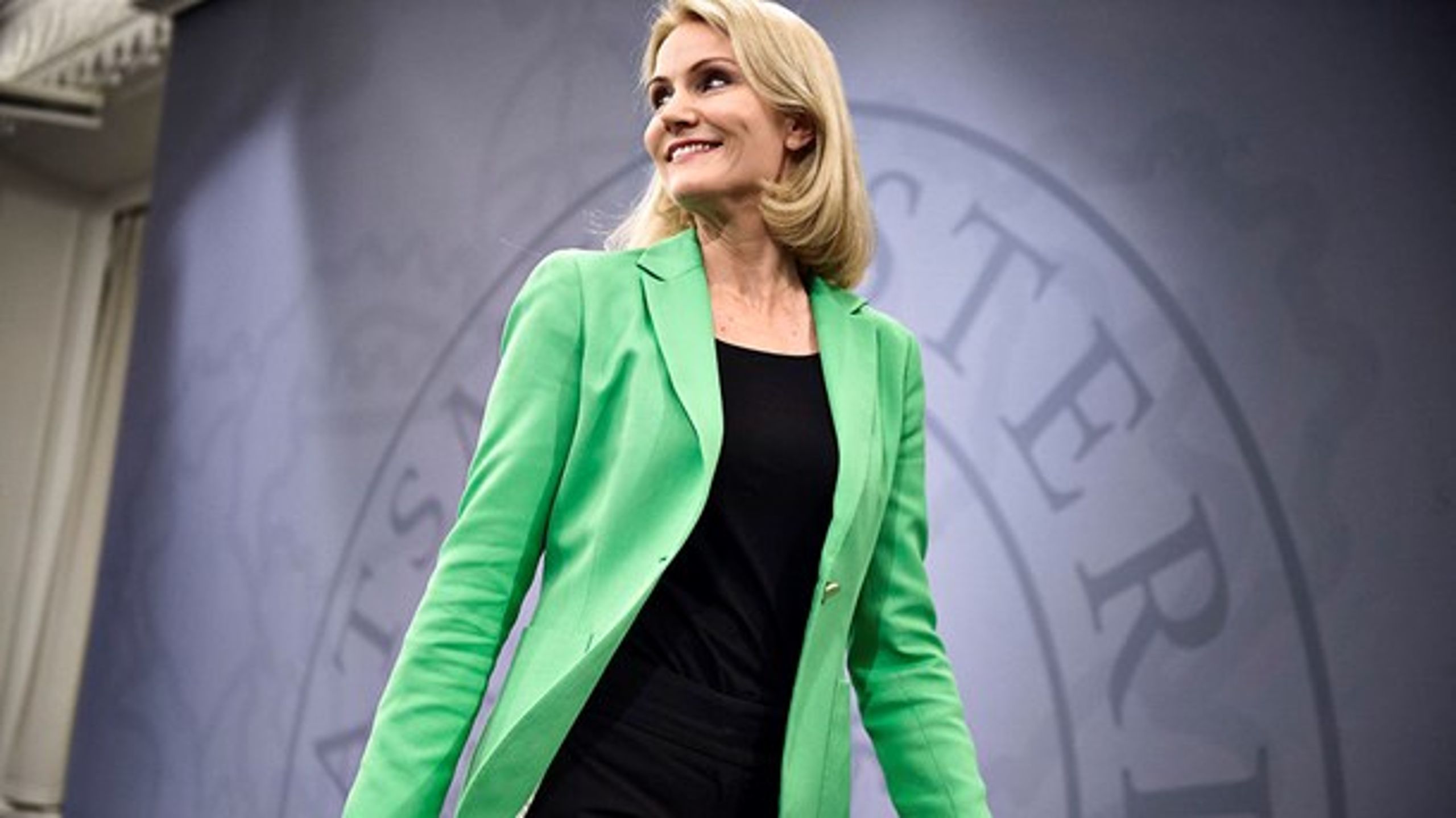 Danmarks tidligere statsminister Helle Thorning-Schmidt figurer på listen over&nbsp;verdens bedste ledere (Mathias Løvgreen Bojesen/ Scanpix).