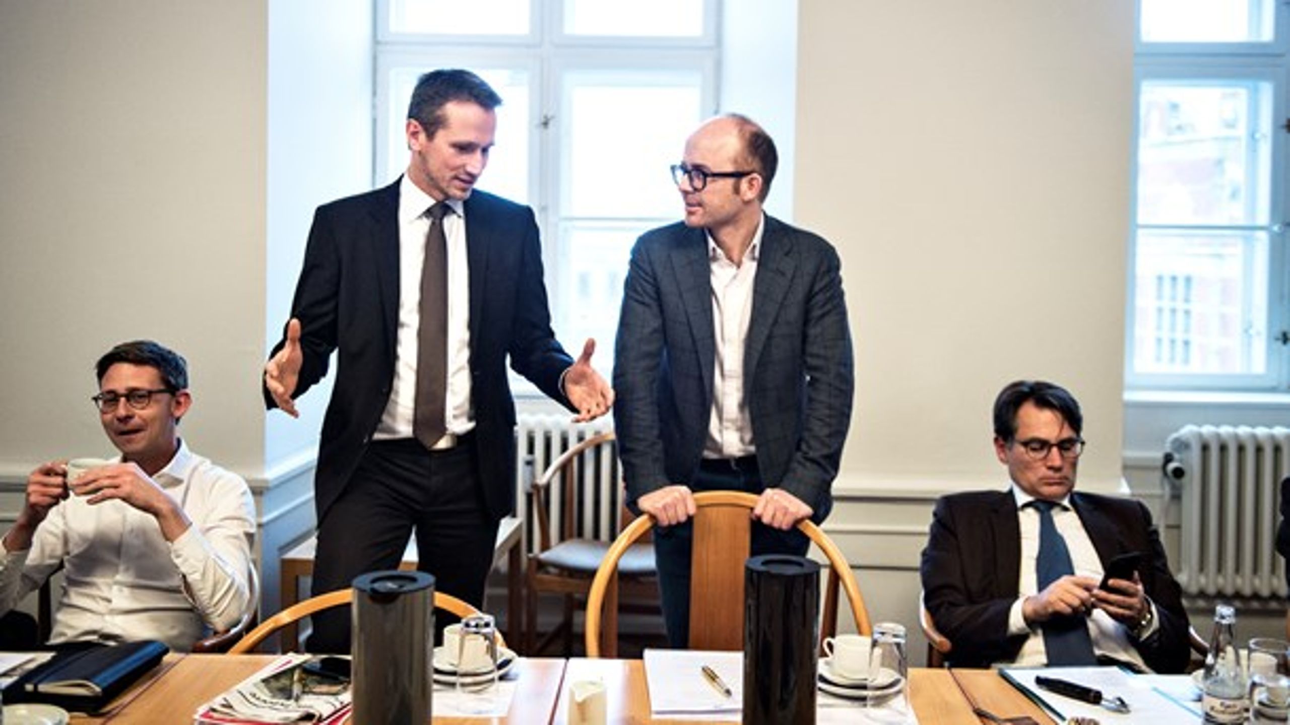 Finansminister Kristian Jensen (V) leder forhandlingerne om en reform af bolig- og ejendomsskatterne, som nu er sat på pause.<br>