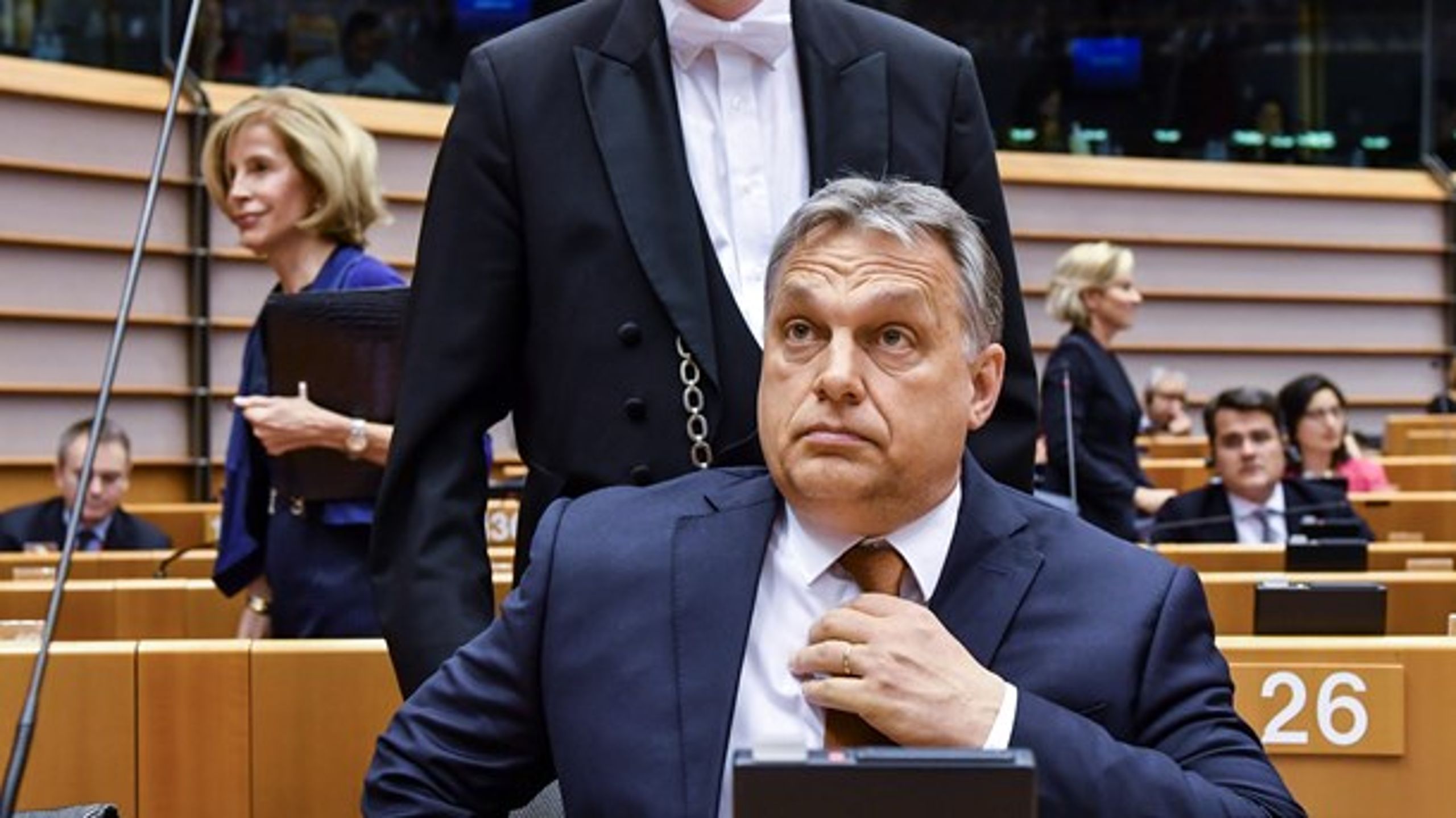 Den ungarske premierminister er kendt som "Viktatoren fra Orbanistan".