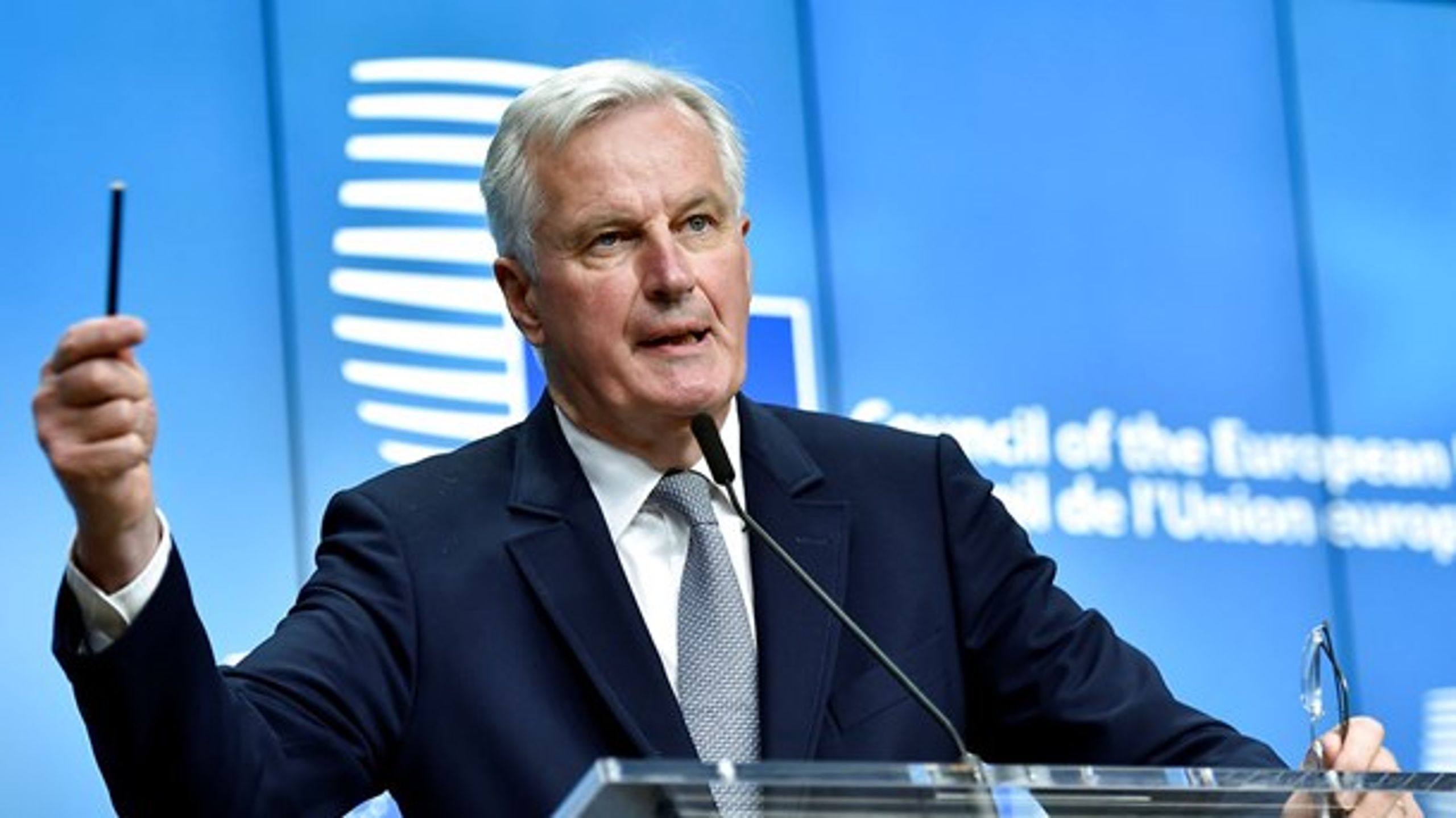 EU's Brexit-chefforhandler, Michel Barnier, ønsker at undgå, at briterne forlader exitforhandlingerne i utide.