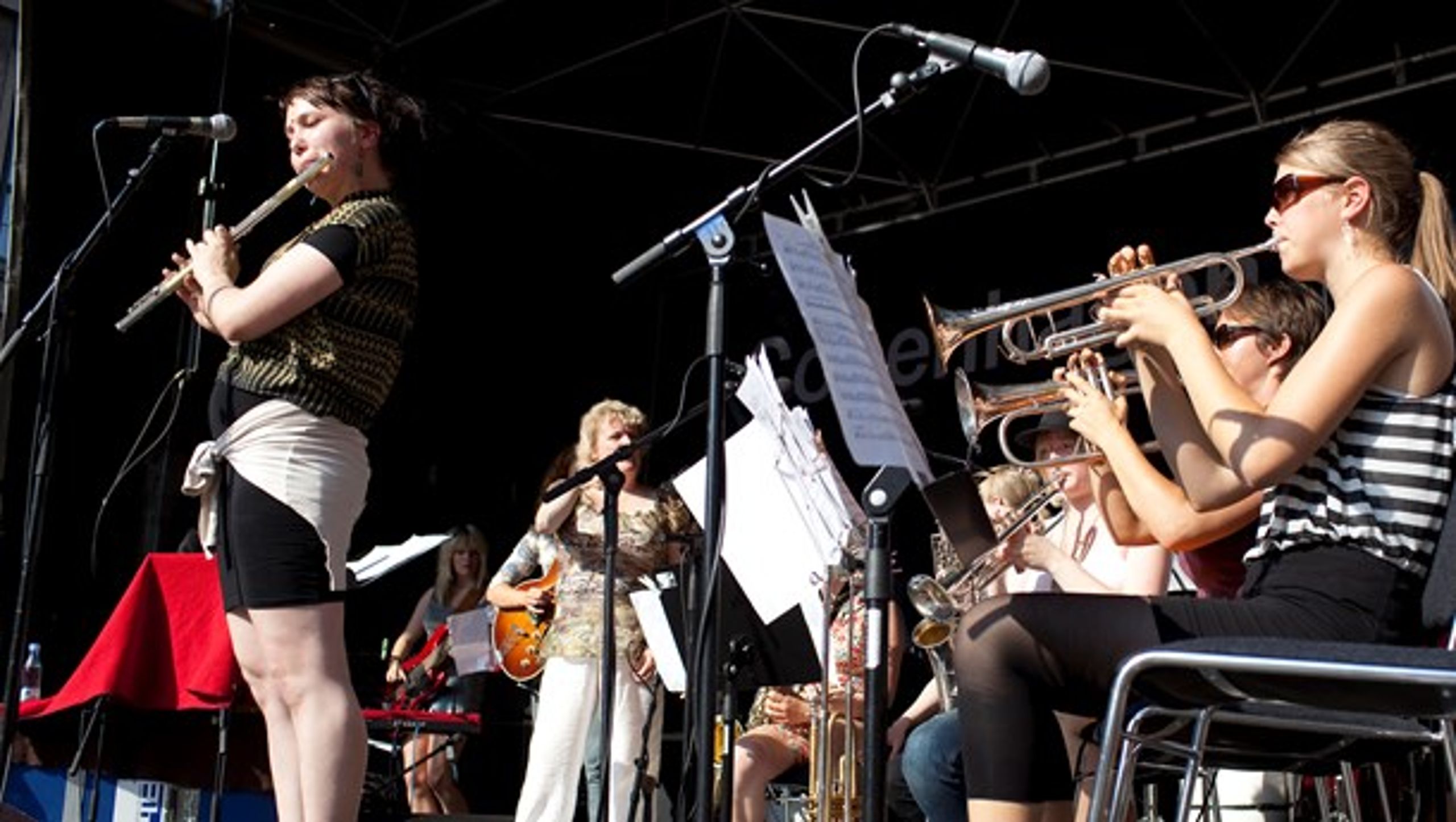 JazzCamp for Piger er et af de initiativer, der de seneste år har sat fokus på den manglende kvindelige repræsentation i rytmisk musik.