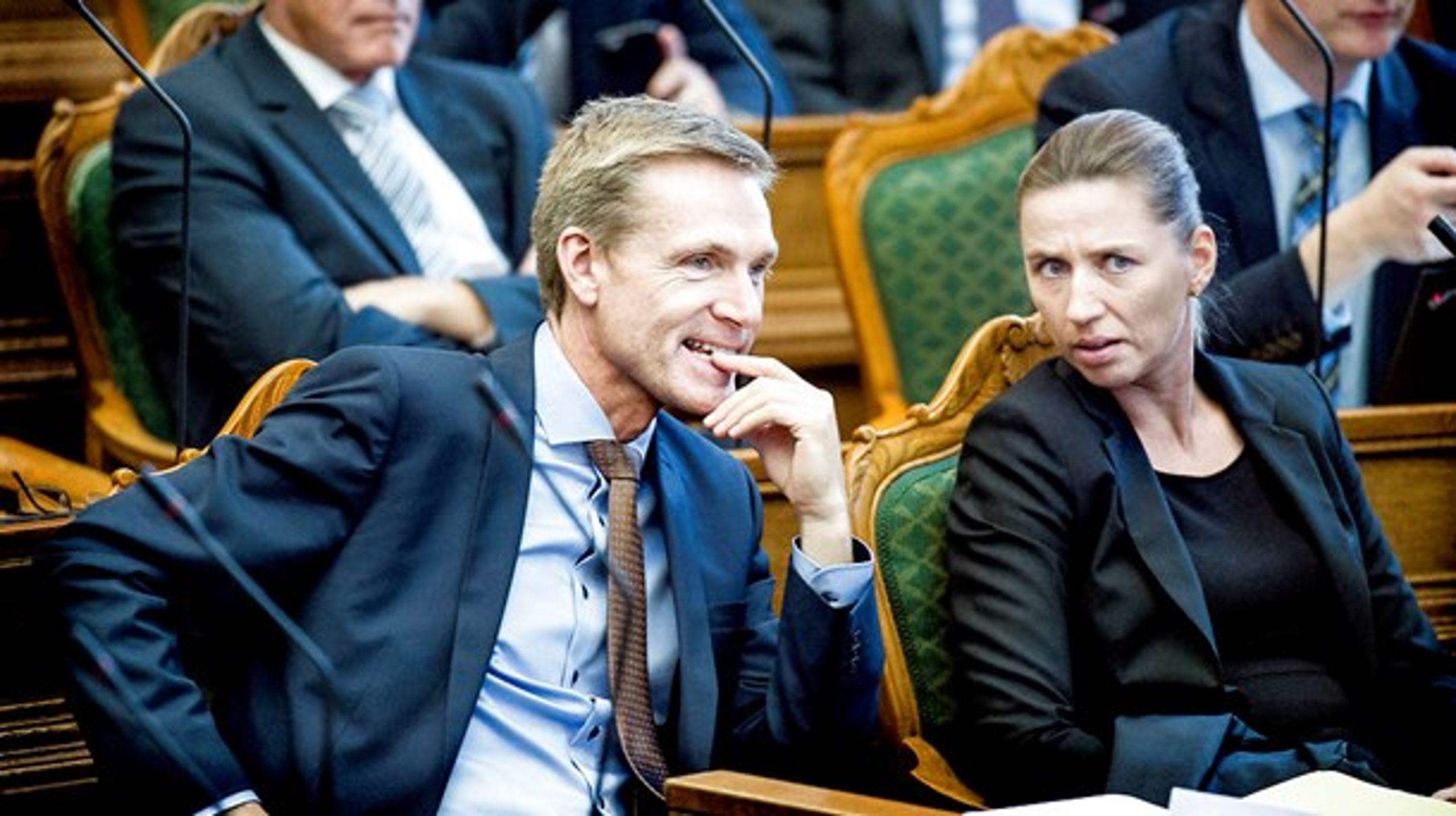 Samarbejdet mellem Kristian Thulesen Dahl (DF) og Mette Frederiksen (S)&nbsp;ser ud til at have gavnet både Dansk Folkeparti og Socialdemokratiet.