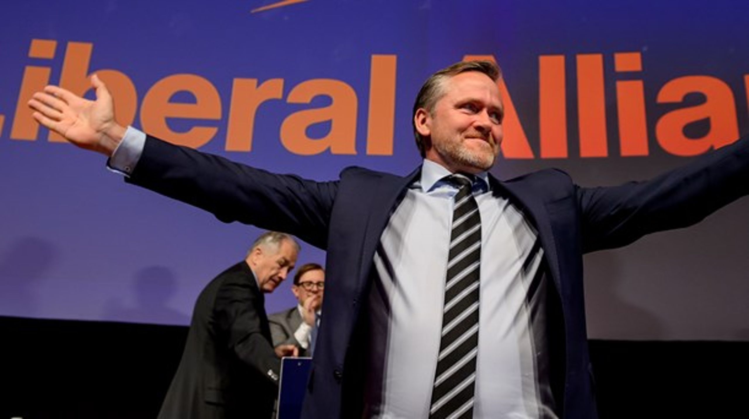 Anders Samuelsen ved Liberal Alliances landsmøde i 2017
