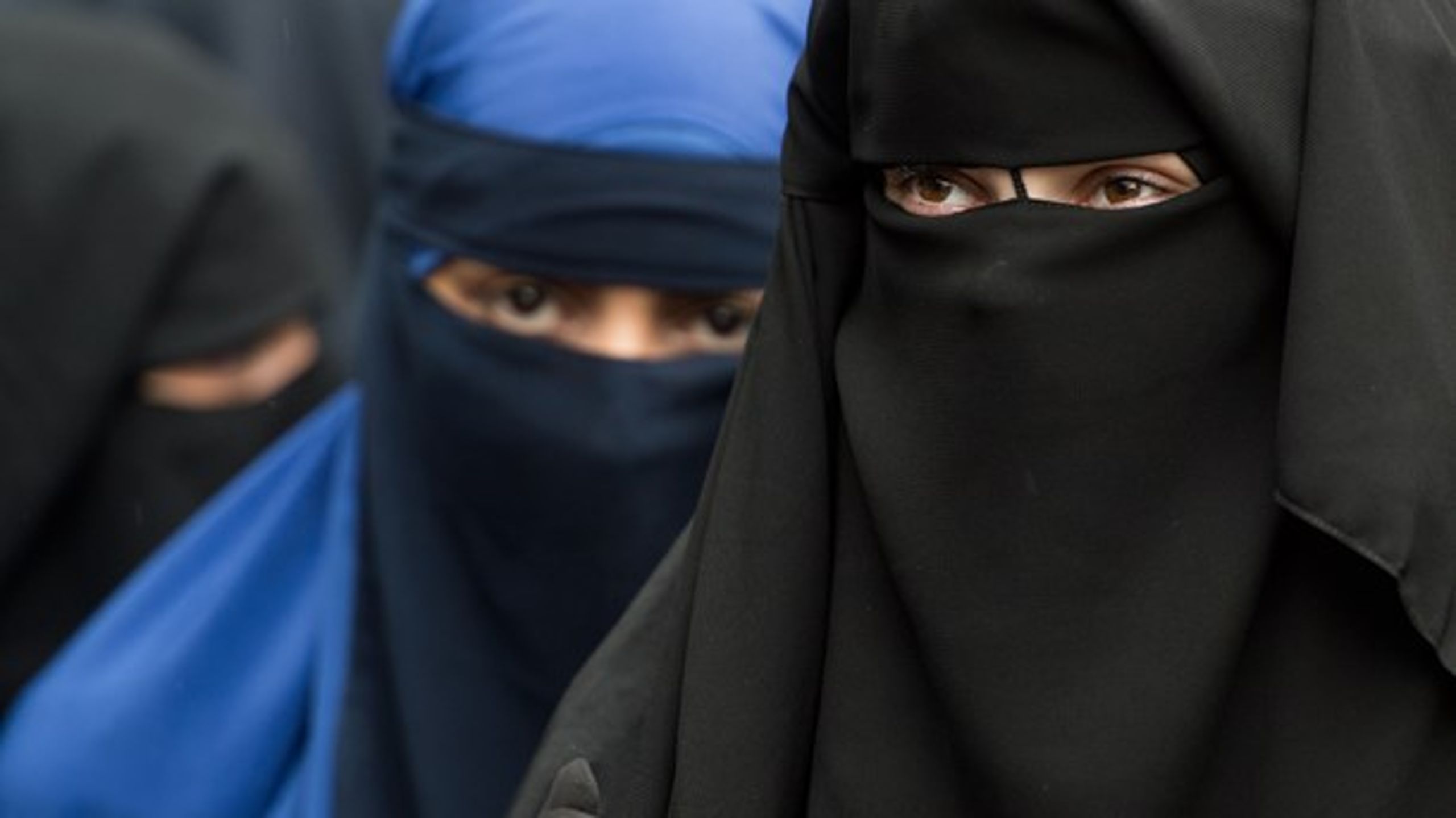 Et flertal af danskerne vil have burkaen forbudt.&nbsp;