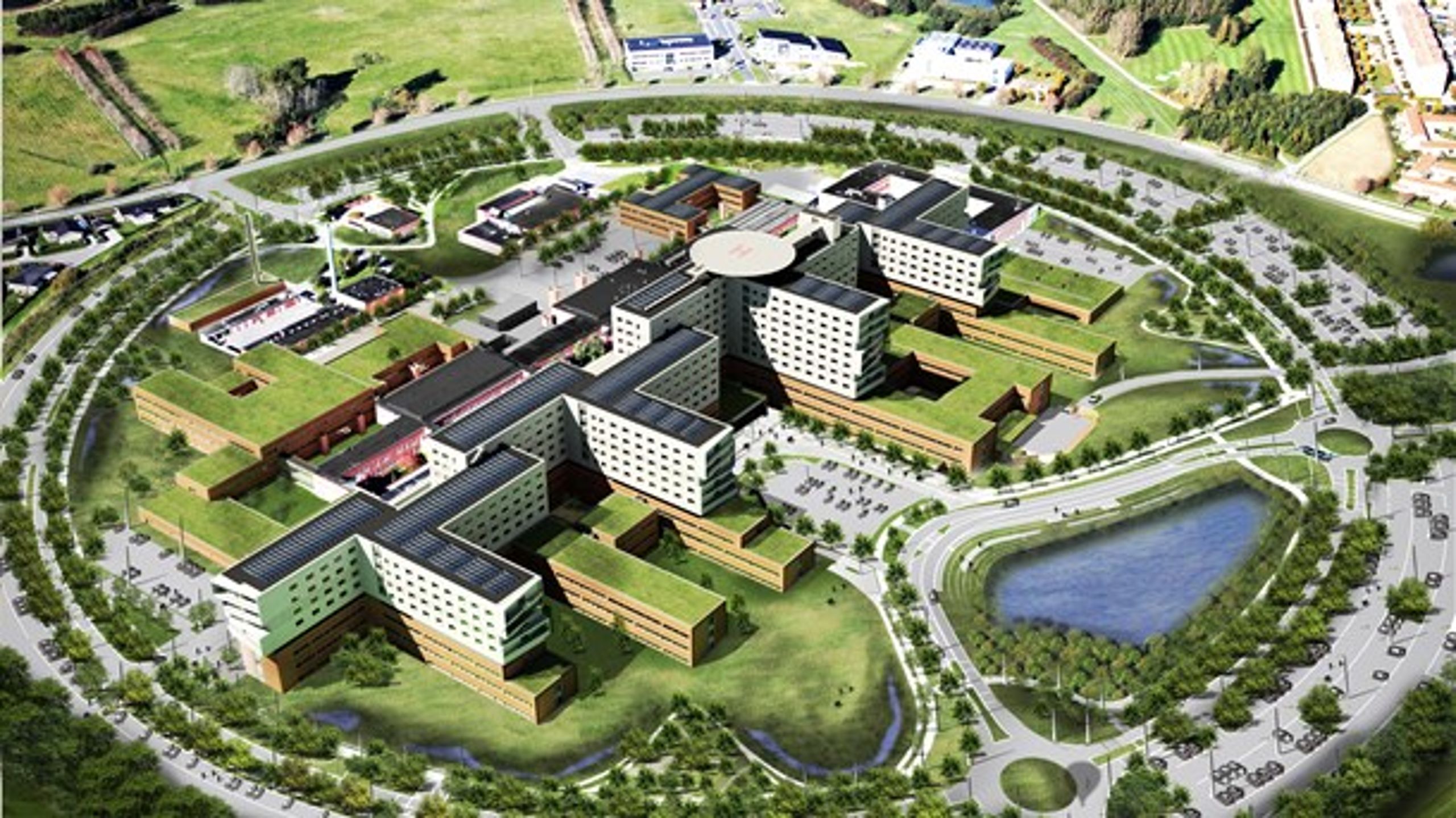 Den nye lægeuddannelse skal placeres i nærheden af det kommende universitetshospital i Køge.