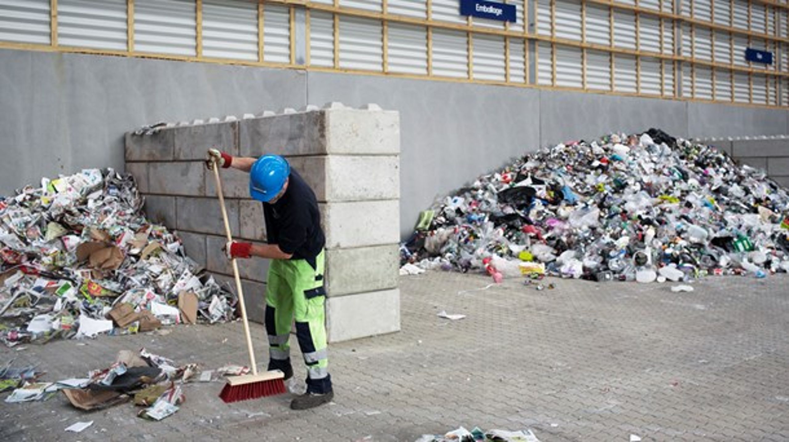 Kommunale sorteringsanlæg kunne sagtens håndtere affald fra virksomheder, skriver Dansk Affaldsforening. &nbsp; &nbsp; &nbsp; &nbsp; &nbsp; &nbsp;&nbsp;