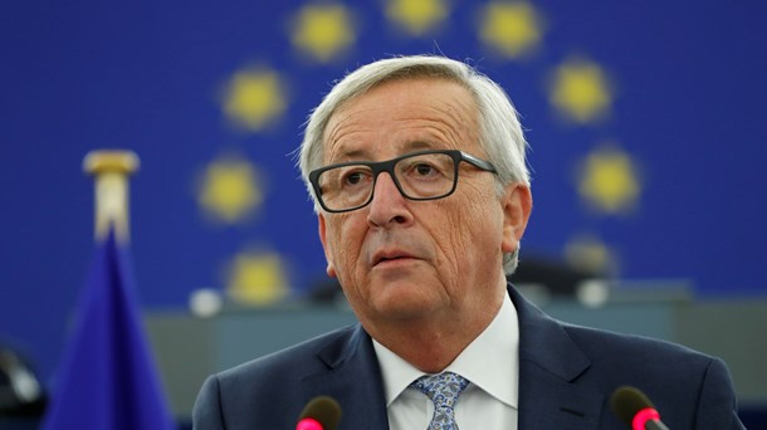 Jean-Claude Juncker, formand for EU-Kommissionen, gav onsdag sin årlige tale om unionens tilstand.