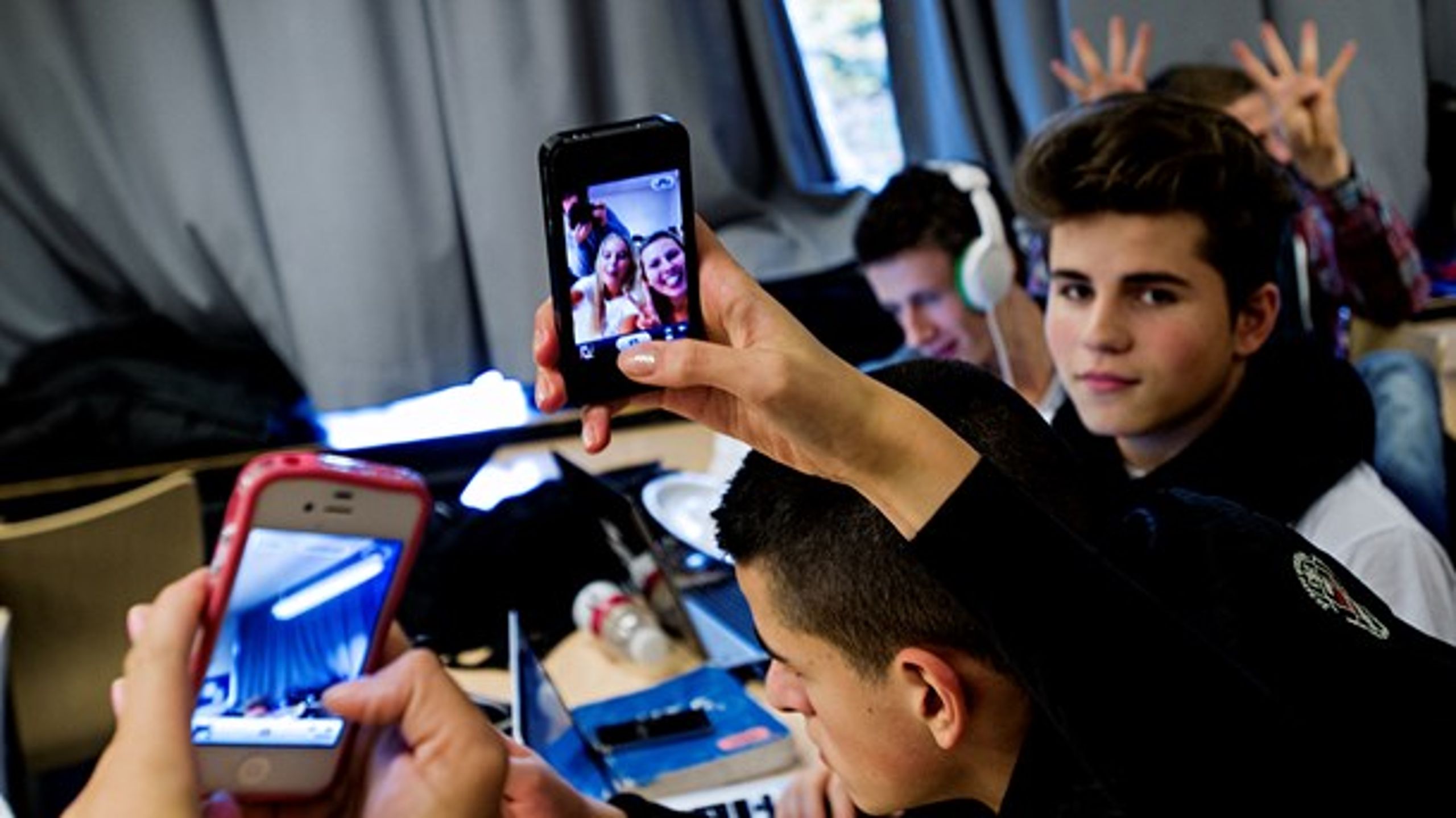 <div>Forskning viser, at mobilen forstyrrer mange studerende i at komme i gang med den faglige opgaveløsning.</div>