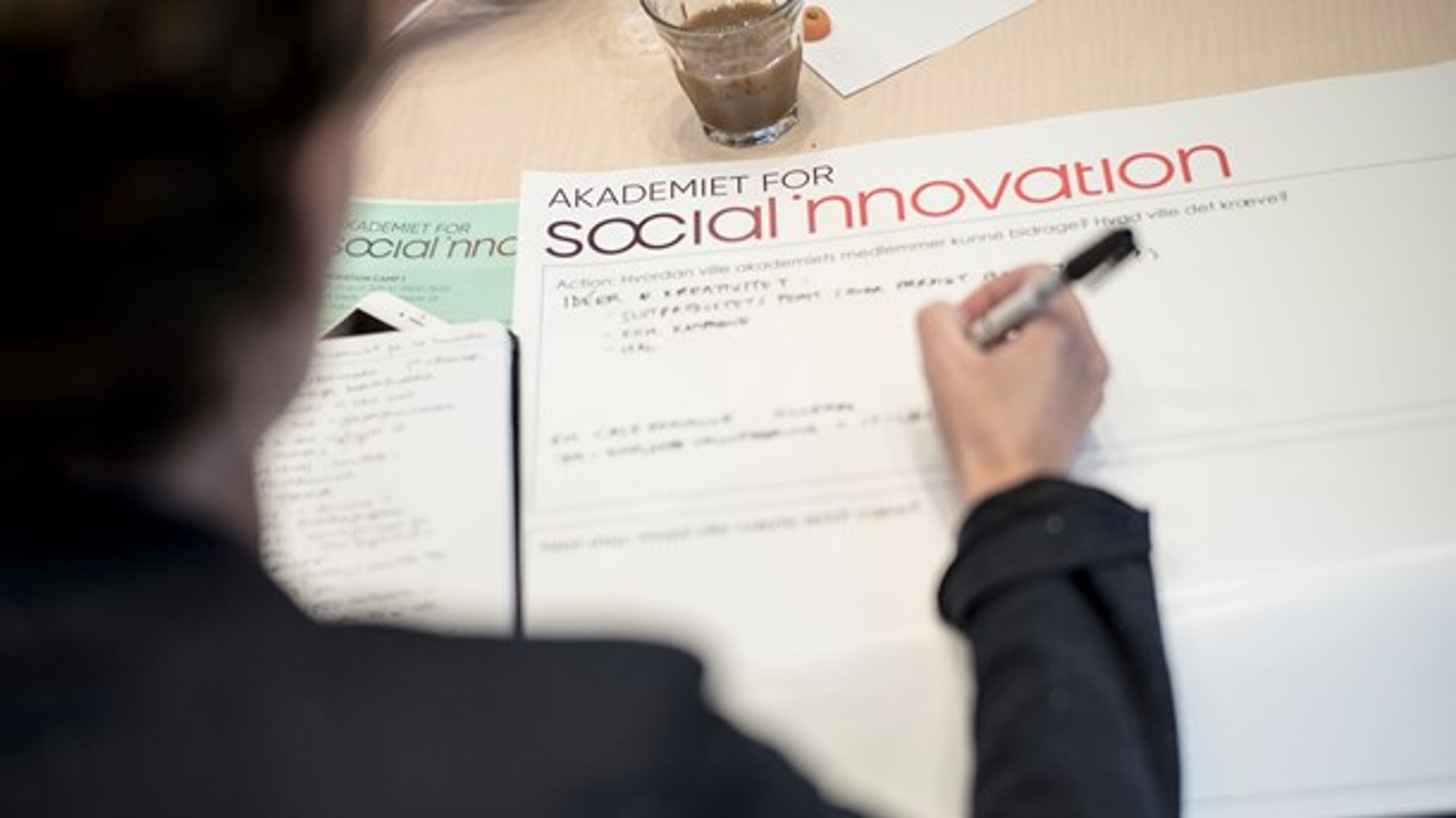 Indholdet i Akademiet for Social Innovation skal skabes på fire camps med 25 deltagere i hver. Den første er afholdt.&nbsp;&nbsp;