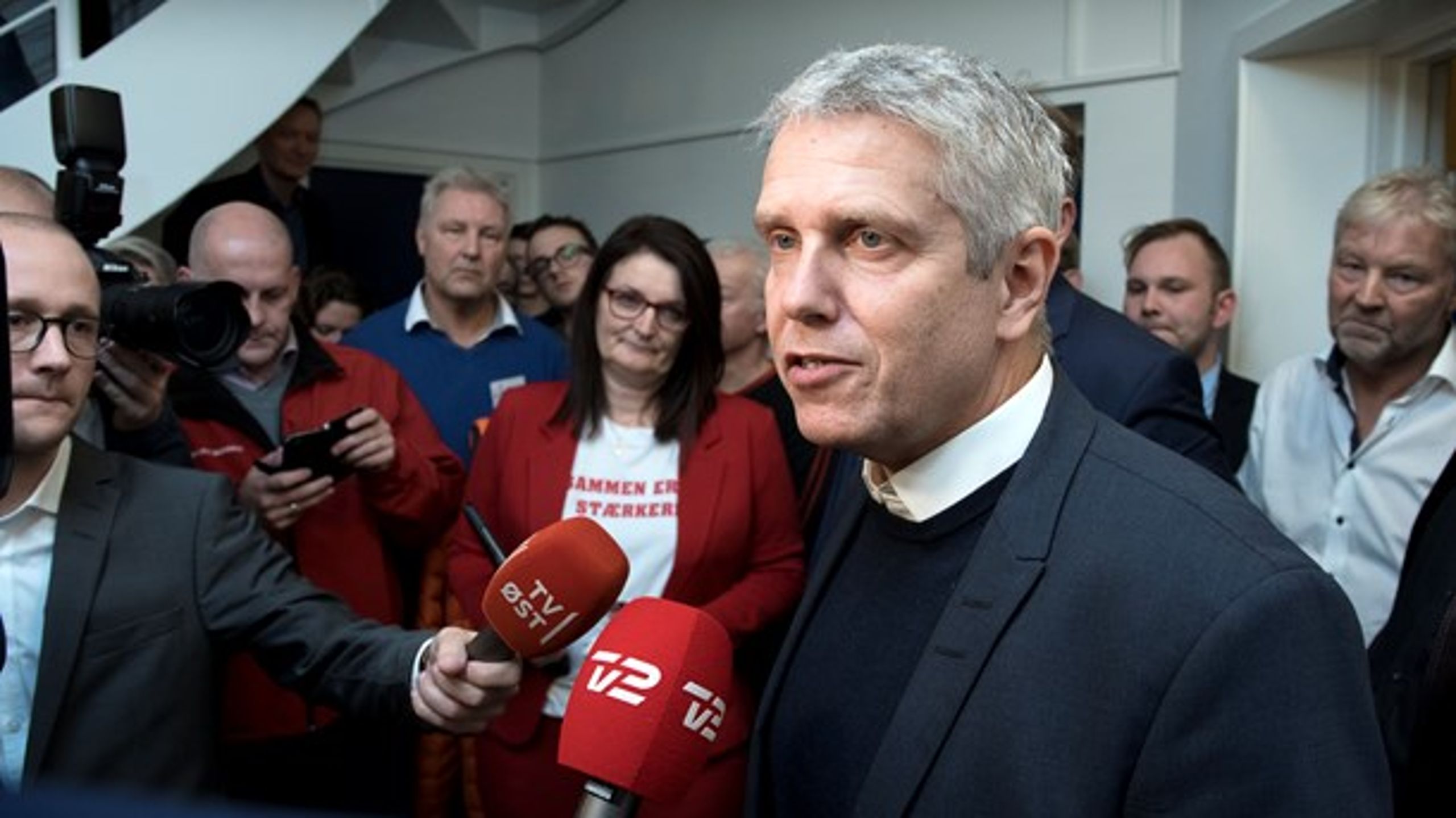 I Slagelse kæmper Socialdemokraternes John Dyrby Poulsen stadig for at blive borgmester.