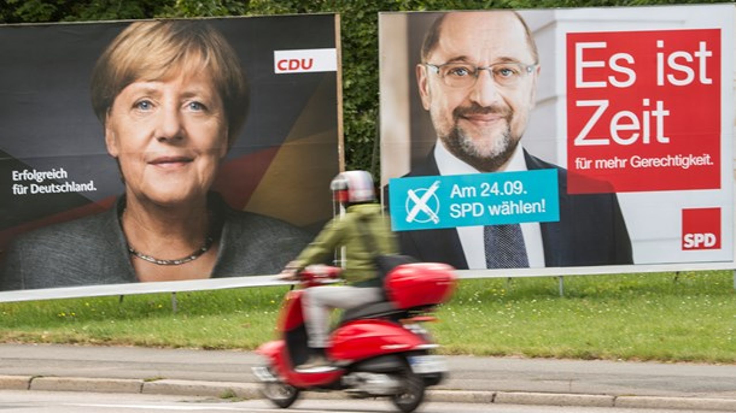 Denne uges analyse i "Parlamentet" handler om det mulige regeringsforhold mellem Angela Merkel og Martin Schulz.