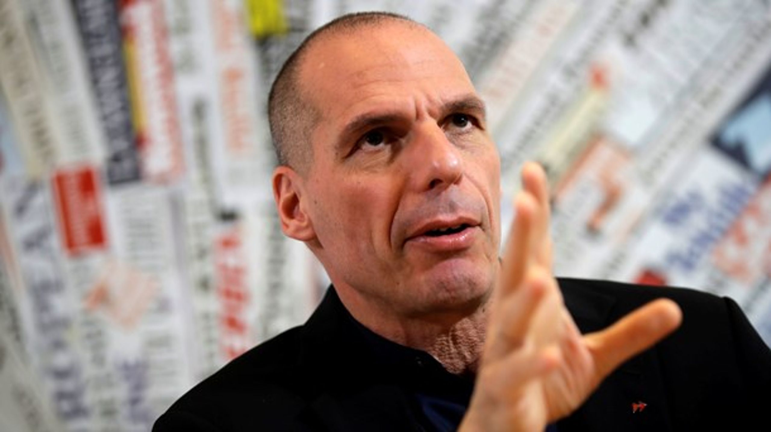 GURU:&nbsp;Den græske eks-finansminister,&nbsp;Yanis Varoufakis, er i dag en af hovedpersonerne i den&nbsp;globale kapitalismekritik.