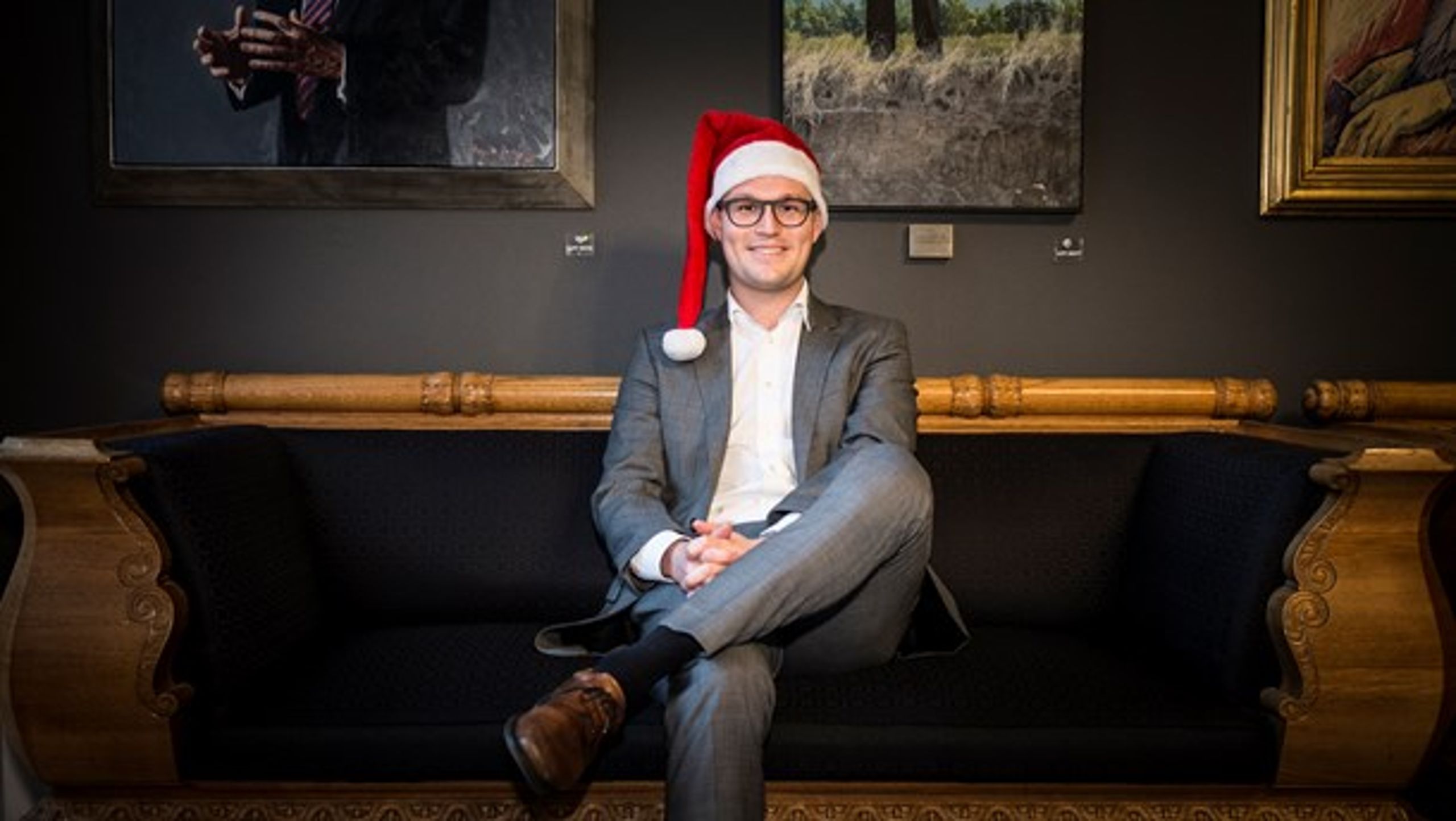 For Christian Rabjerg Madsen (S) er det bedste ved julen,&nbsp;at man får tid til at være sammen med dem, man holder af.