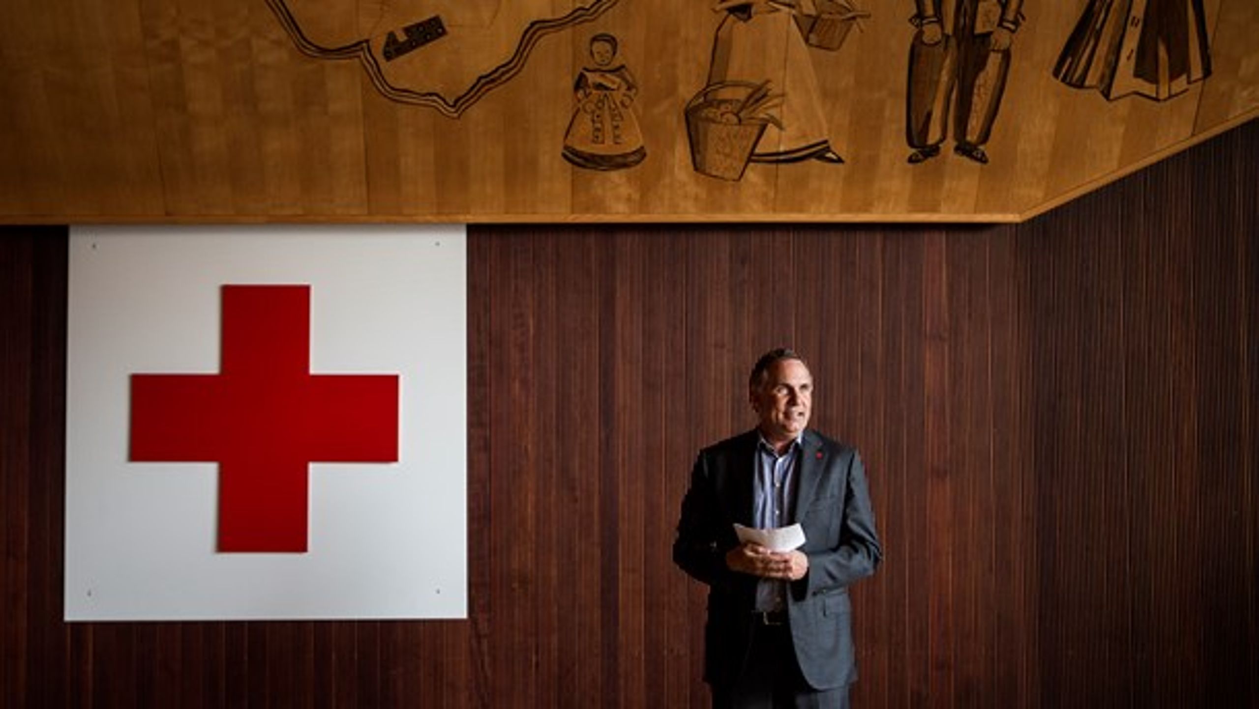 Generalsekretær i Røde Kors Anders Ladekarl er en af de 37 kandidater til Frivilligrådet.