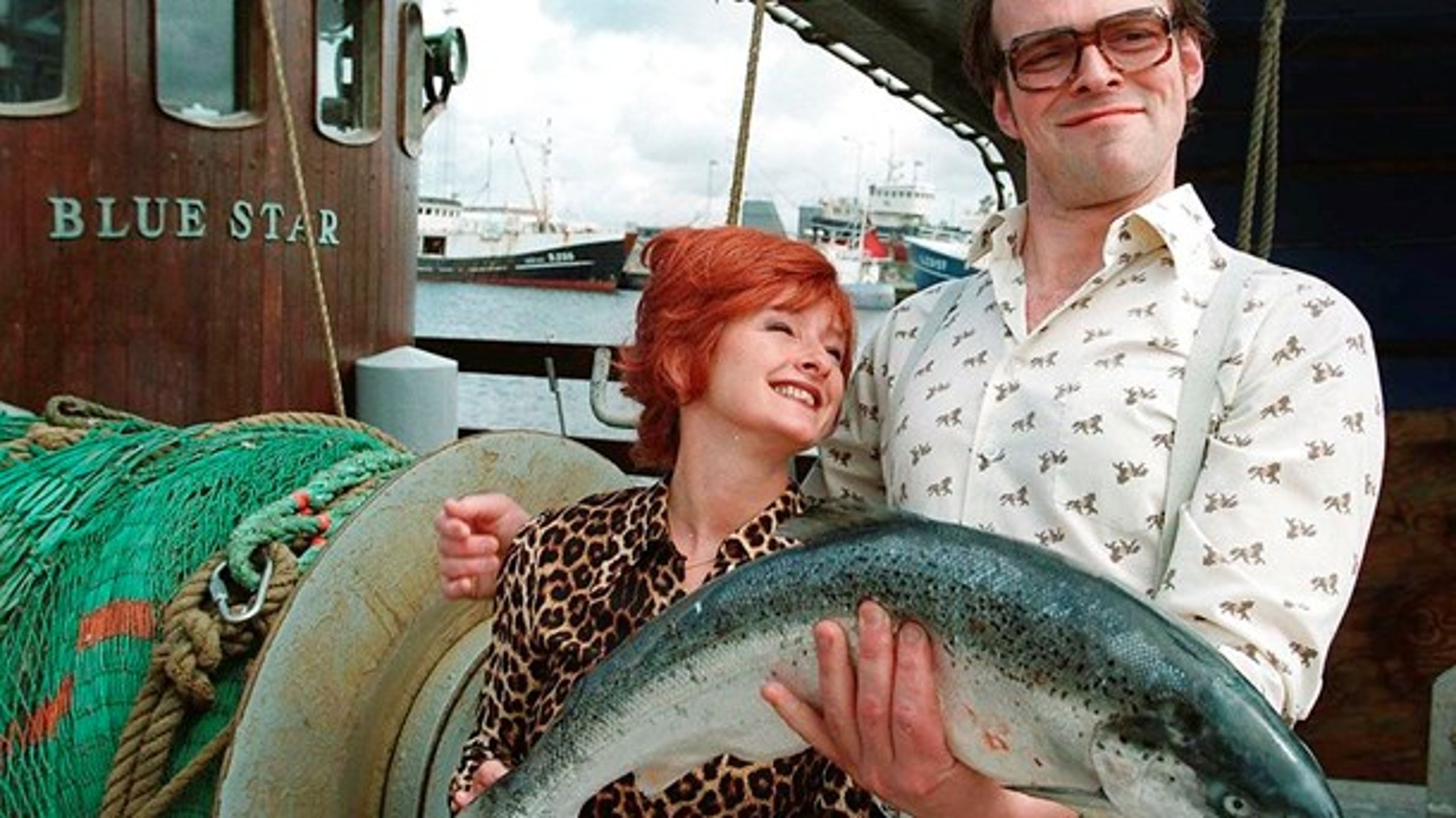 Foreningen Fiskebranchen stod blandt andet bag tv-reklamerne med Minna og Gunnar, som blev spillet af Kirsten Lehfeldt og Niels Olsen.