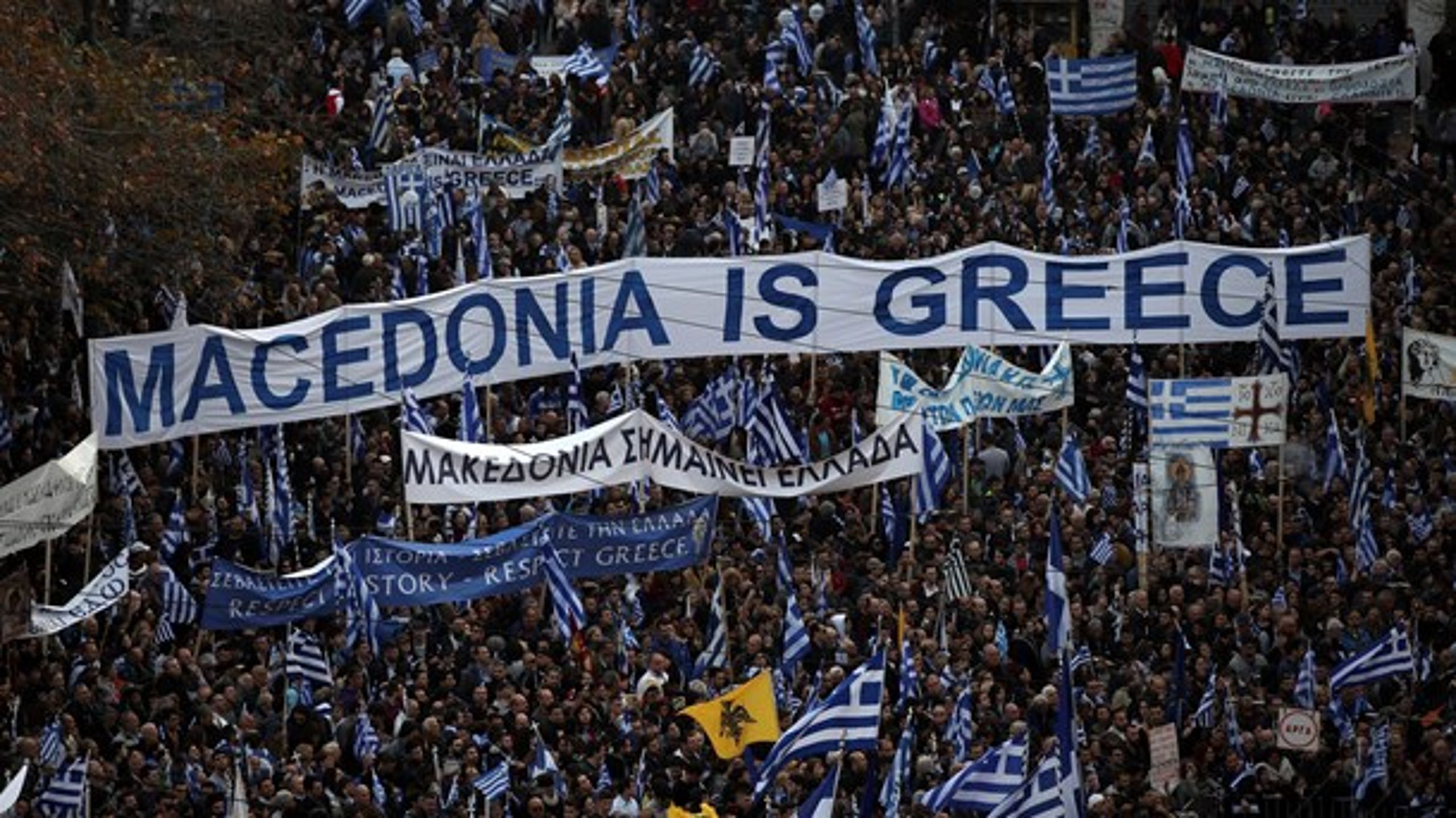 Hvorfor ligger striden mellem Grækenland og Makedonien så dybt i grækernes bevidsthed? Det vender Thomas Lauritzen og Rikke Albrechtsen i ugens podcast.