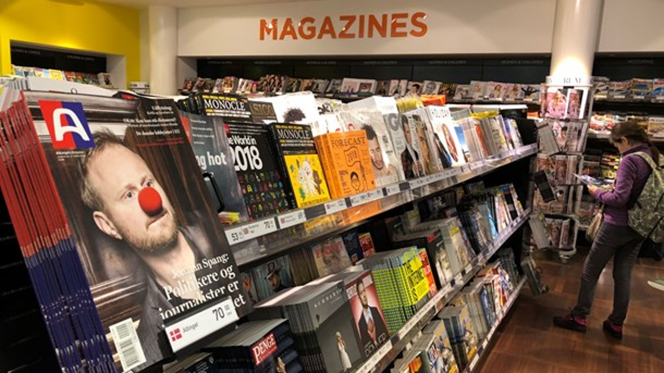 Altinget: magasin til salg i Københavns Lufthavne februar 2018