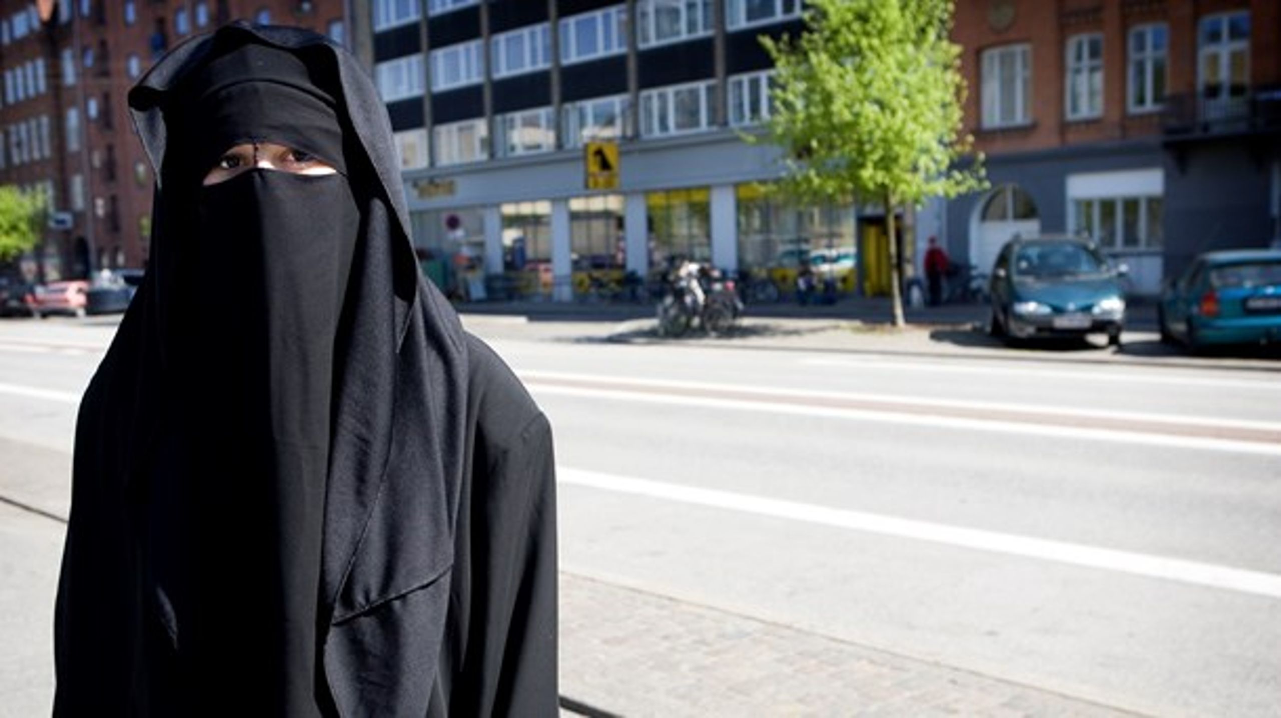 Regeringen ser burkakvinderne som "et omvandrende parallelsamfund", og den fremsætter om kort tid sit forslag om et egentligt burkaforbud.<br>