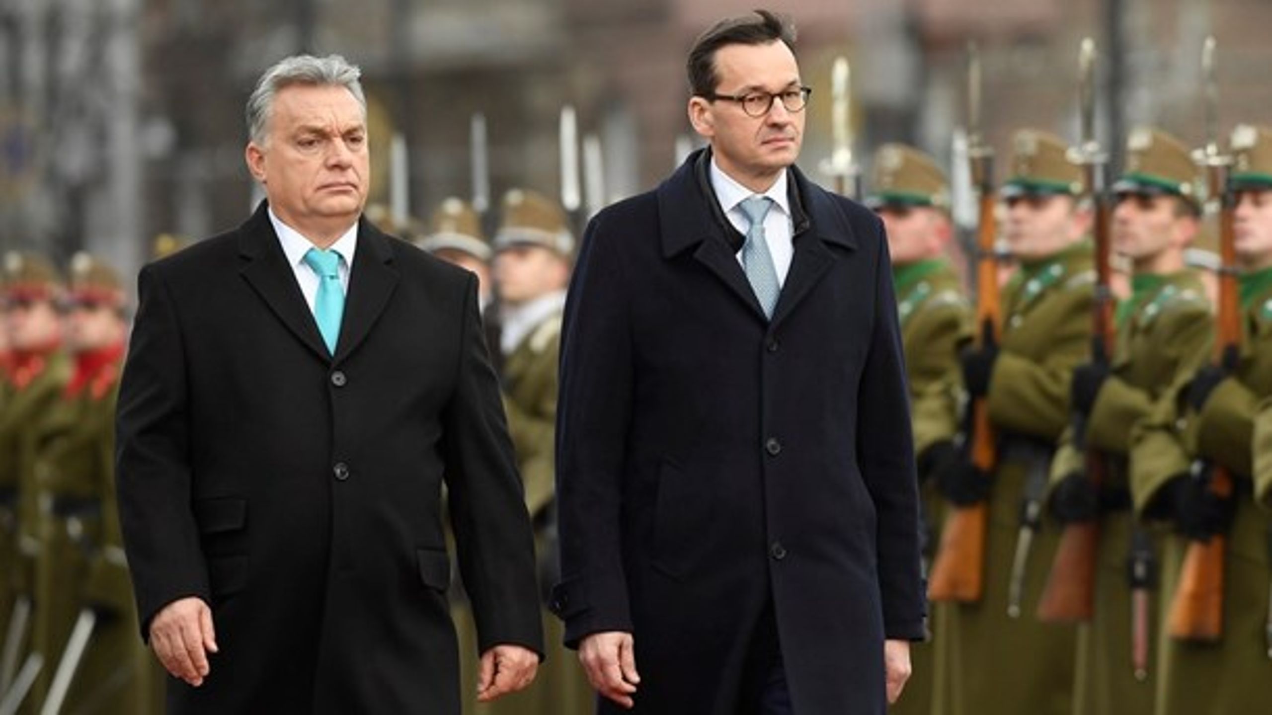 Ungarns premierminister Viktor Orbán&nbsp;og&nbsp; Mateusz Morawiecki, som er premierminister i Polen, er ifølge Yascha Mounk begge del af en illiberal strømning inden for europæisk politik.&nbsp;