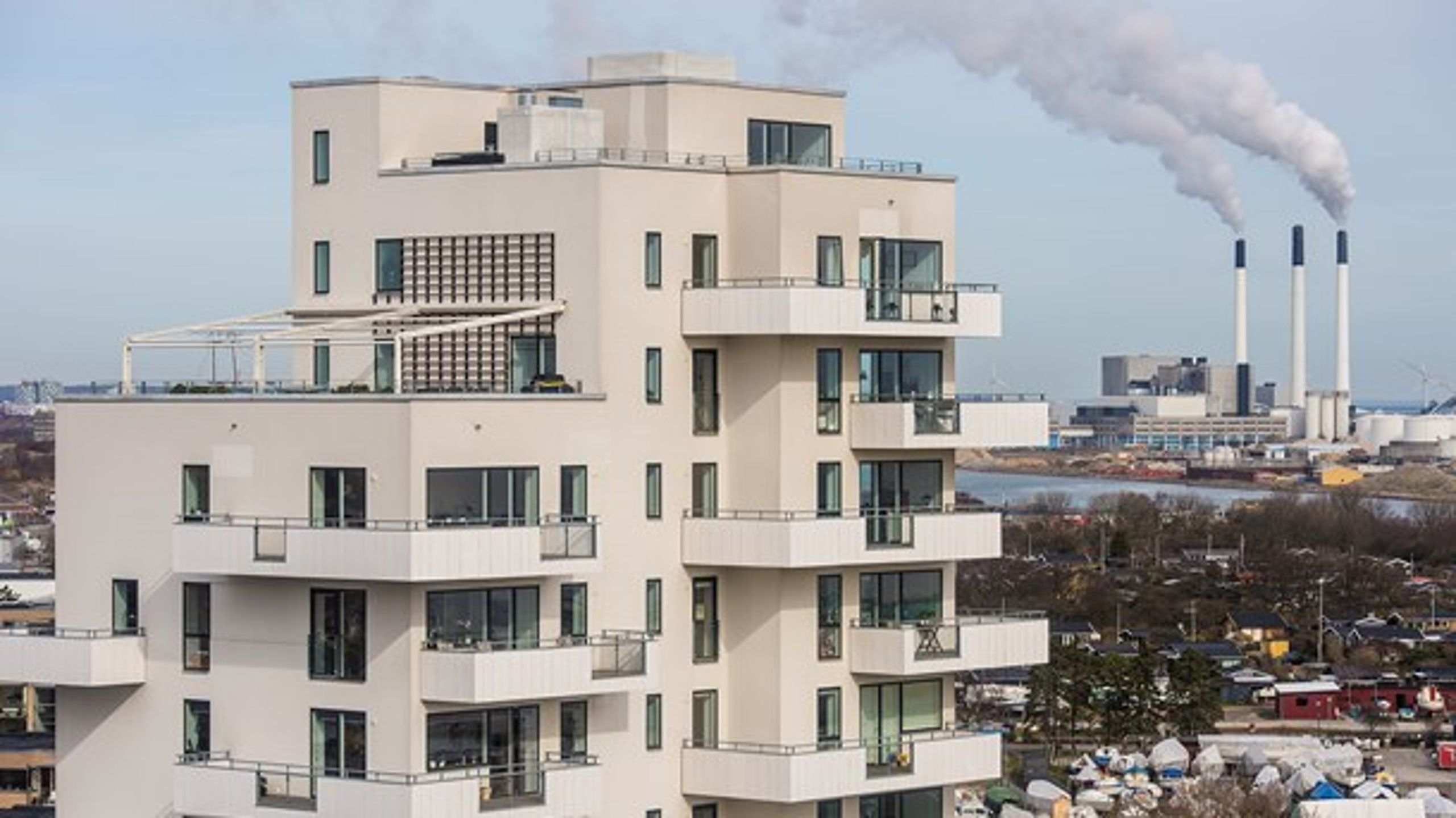 <i>LIEBHAVERI </i>København er ved at udvikle sig til en rigmandsghetto, skriver Jens Christian Grøndahl. Her eksklusive boliger ved Amager Strand.