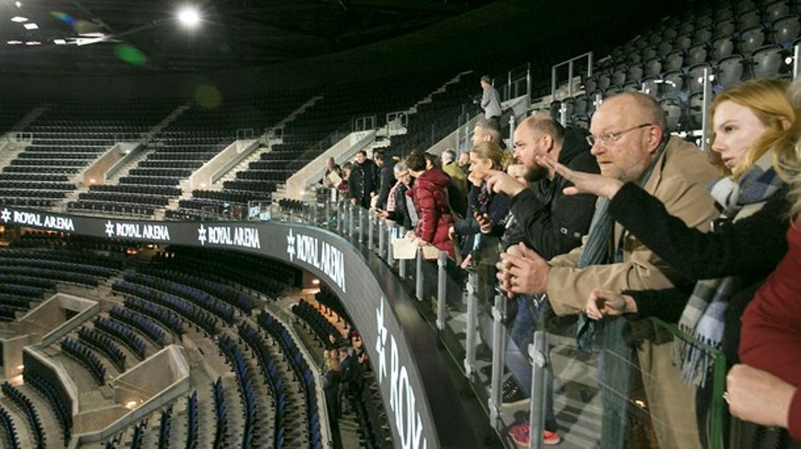 Den nye arena Royal Arena er blandt andet finansieret af Realdania