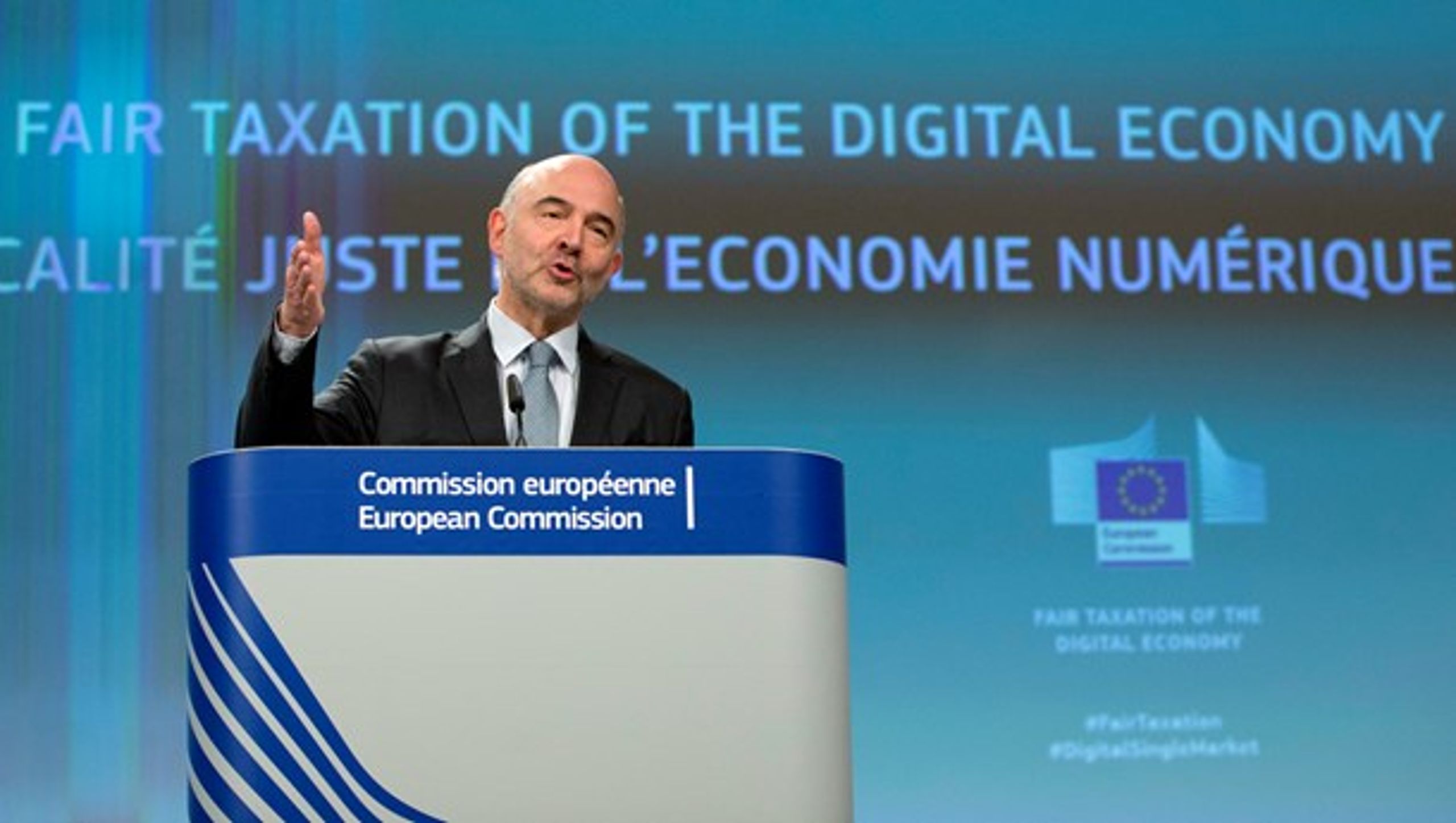EU-kommisær Pierre Moscovici forslår en digital skattereform – og den bør Danmark støtte, mener Bjarke Møller.