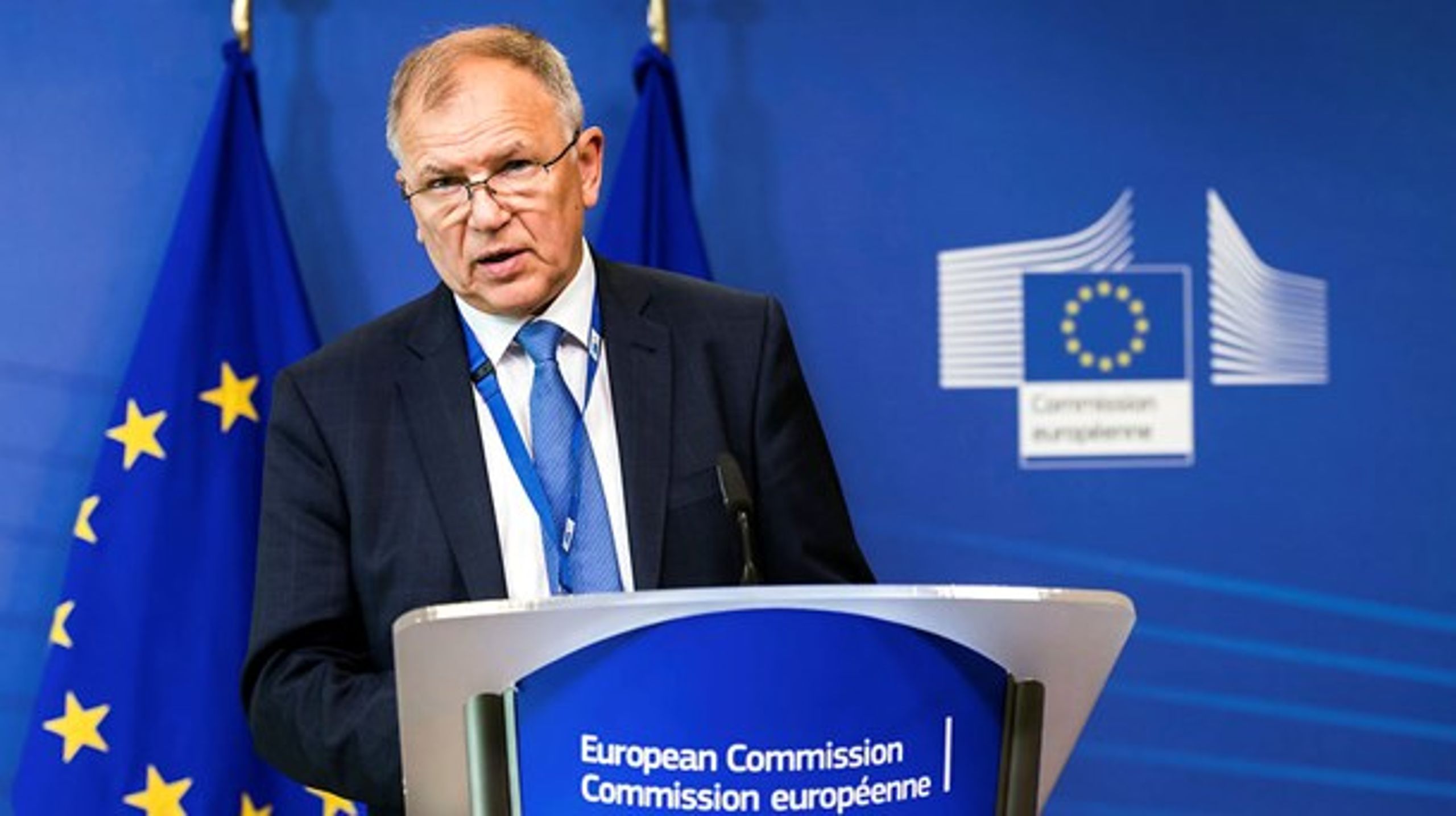 Vytenis Andriukaitis, EU-kommissær for sundhed
og fødevarer, præsenterede onsdag kommissionens forslag til en mere gennemsigtig godekendelsesproces af fødevarer.