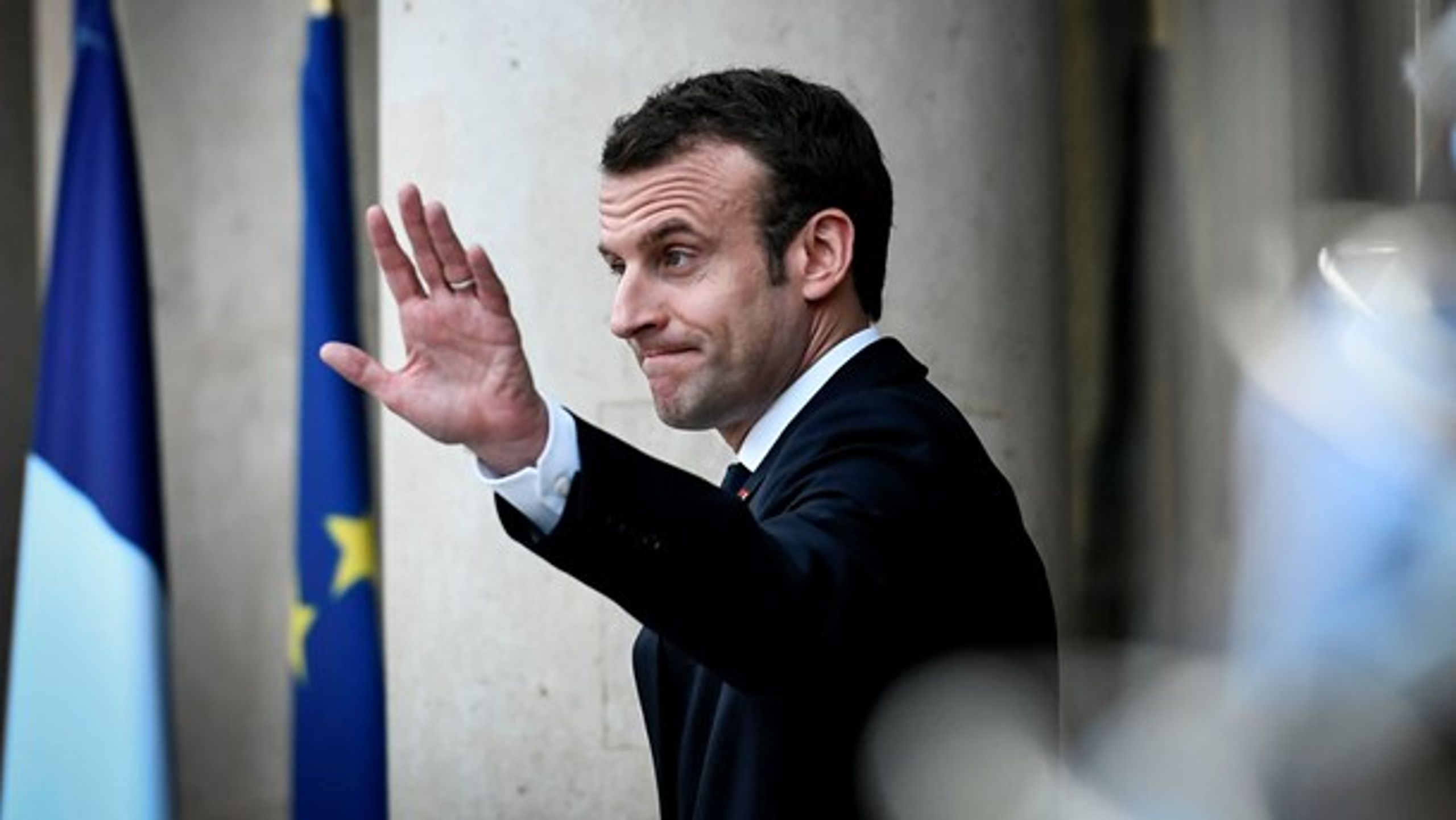 EU skal lytte til folket, siger Frankrigs præsident, Emmanuel Macron. Men hans store europæiske ambitioner har svært ved at blive til virkelighed.