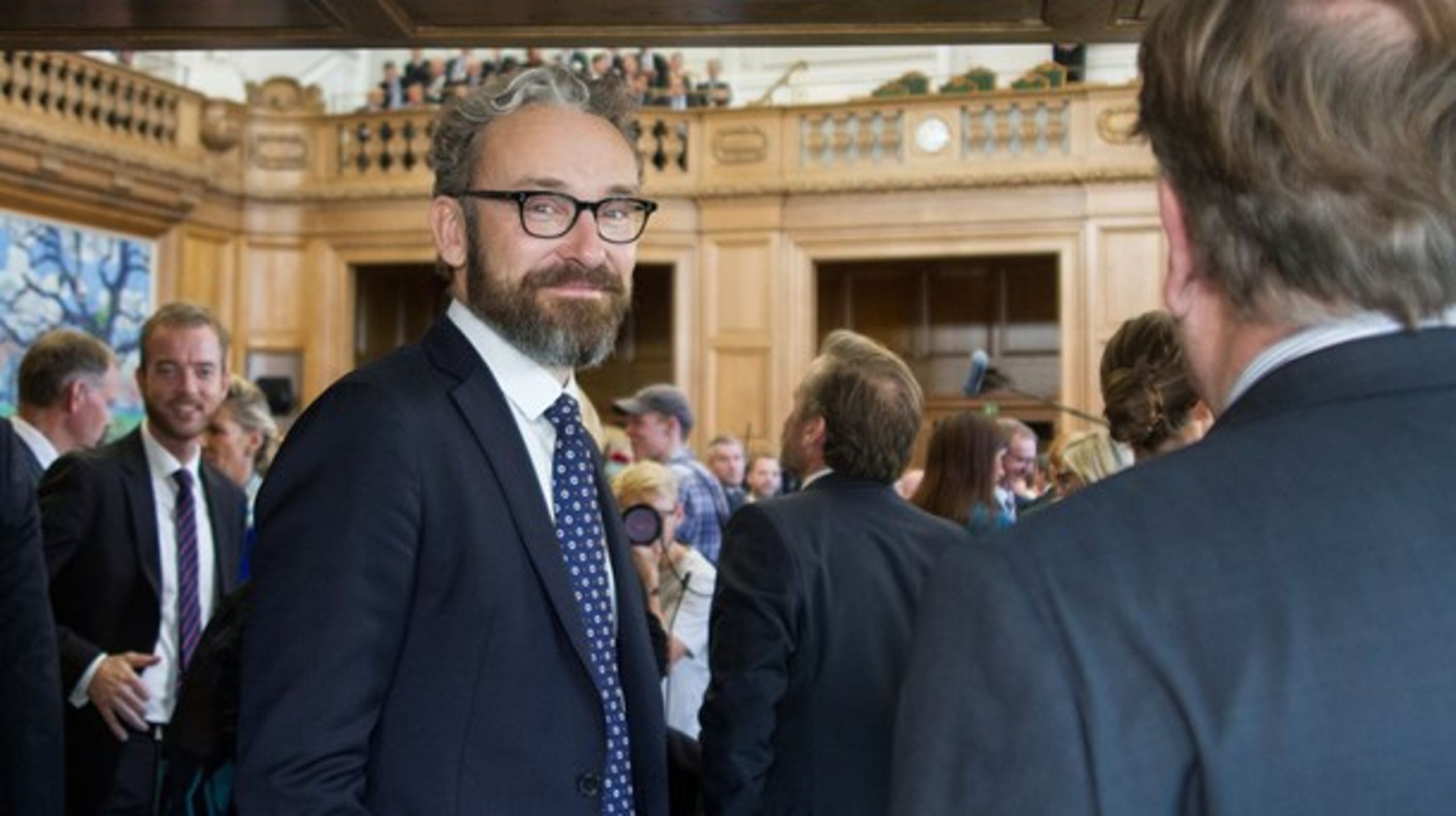 Ole Birk Olesen (LA) beskylder oppositionen for at bruge kritiske høringssvar til politisk drilleri.