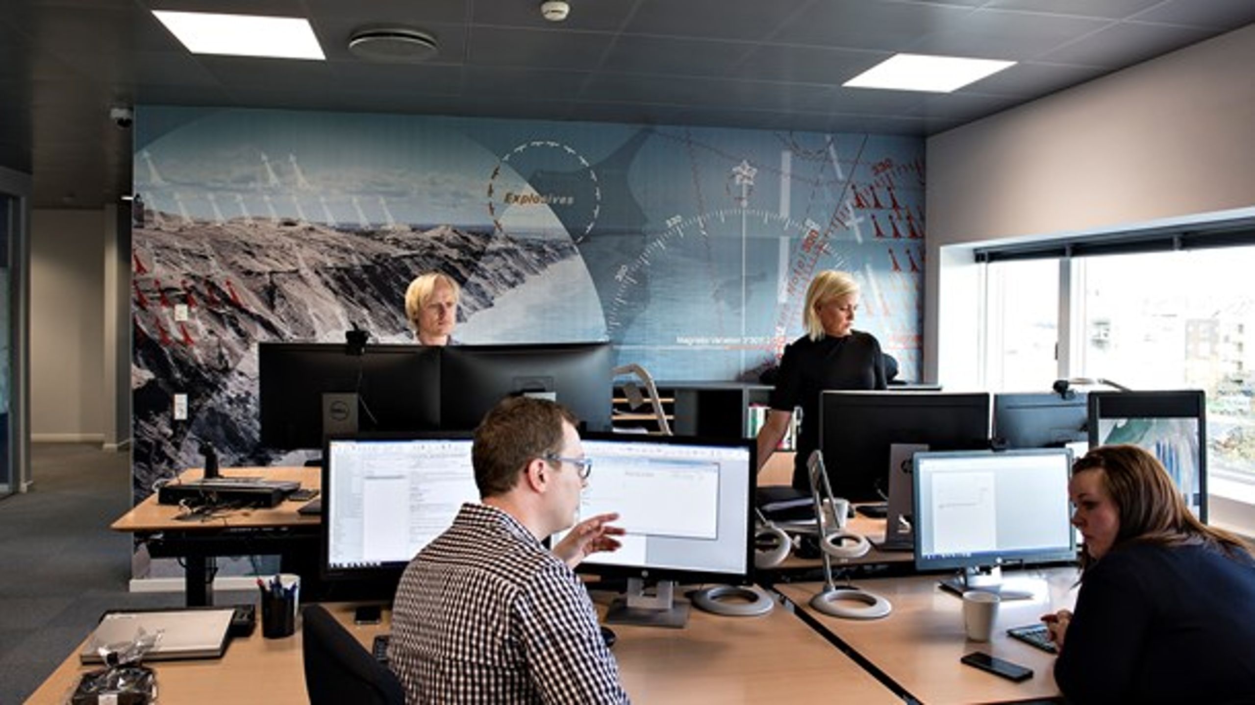 De udflyttede arbejdspladser skal finde på nye måder at arbejde på, skriver Kresten Schultz-Jørgensen. Her er det Geodatastyrelsen, der i 2016 flyttede til Aalborg.