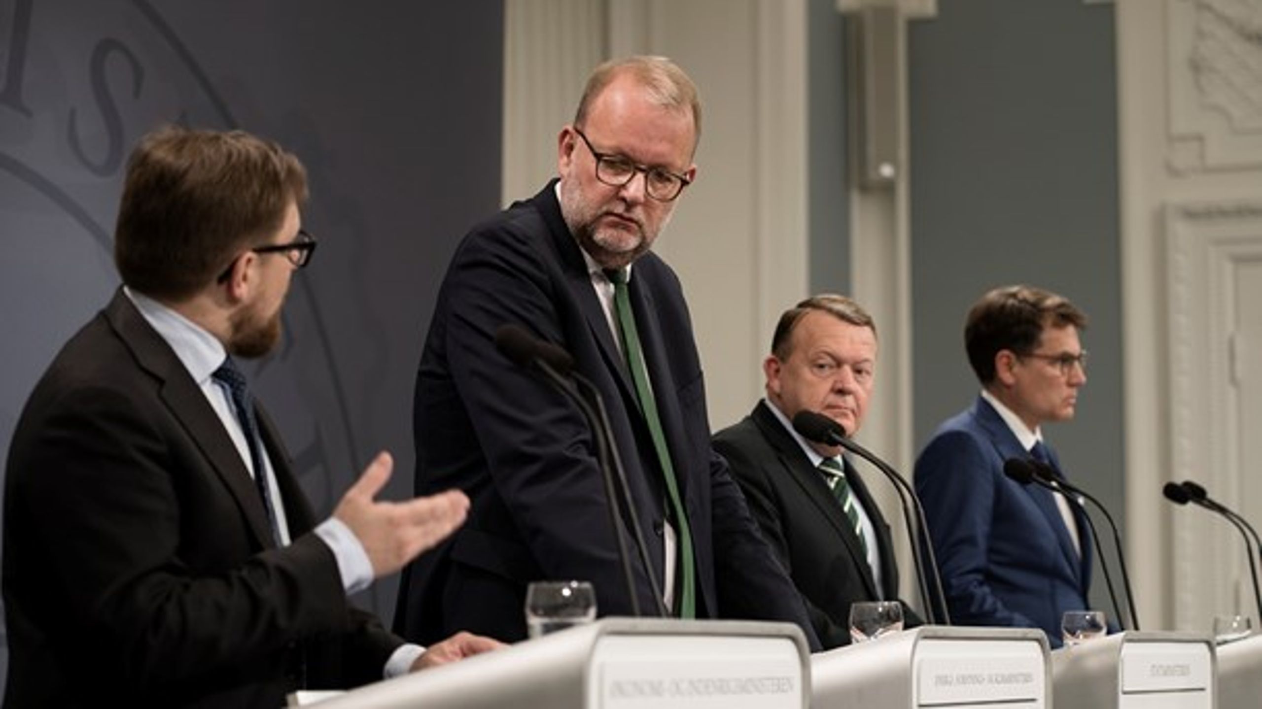 Regeringen er opmærksom på bekymringerne fra branchen. Det fortæller Venstres ordfører Thomas Danielsen.
