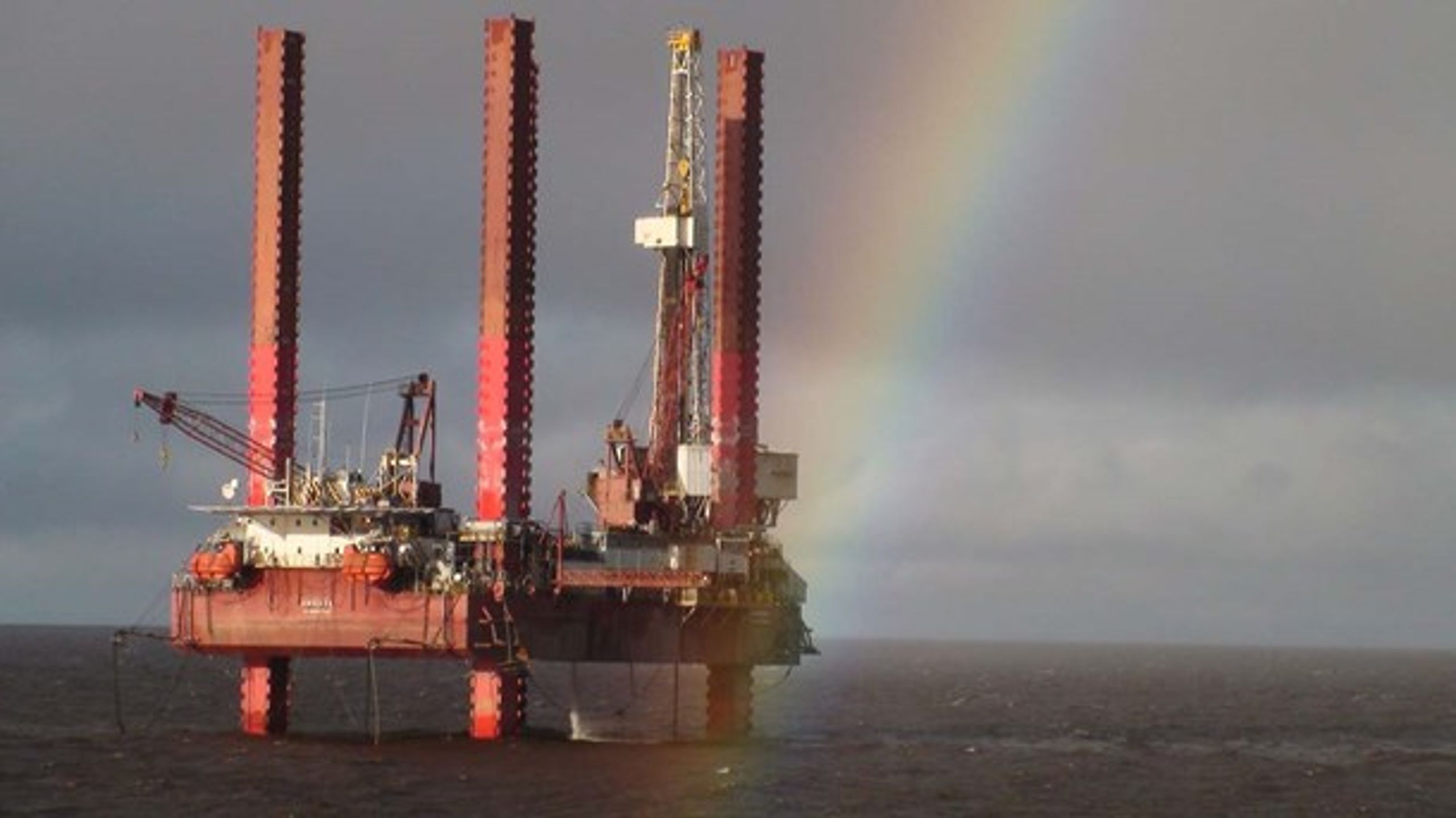 Russiske Gazprom Flots Amazon-platform skal bore i Karahavet.<br>