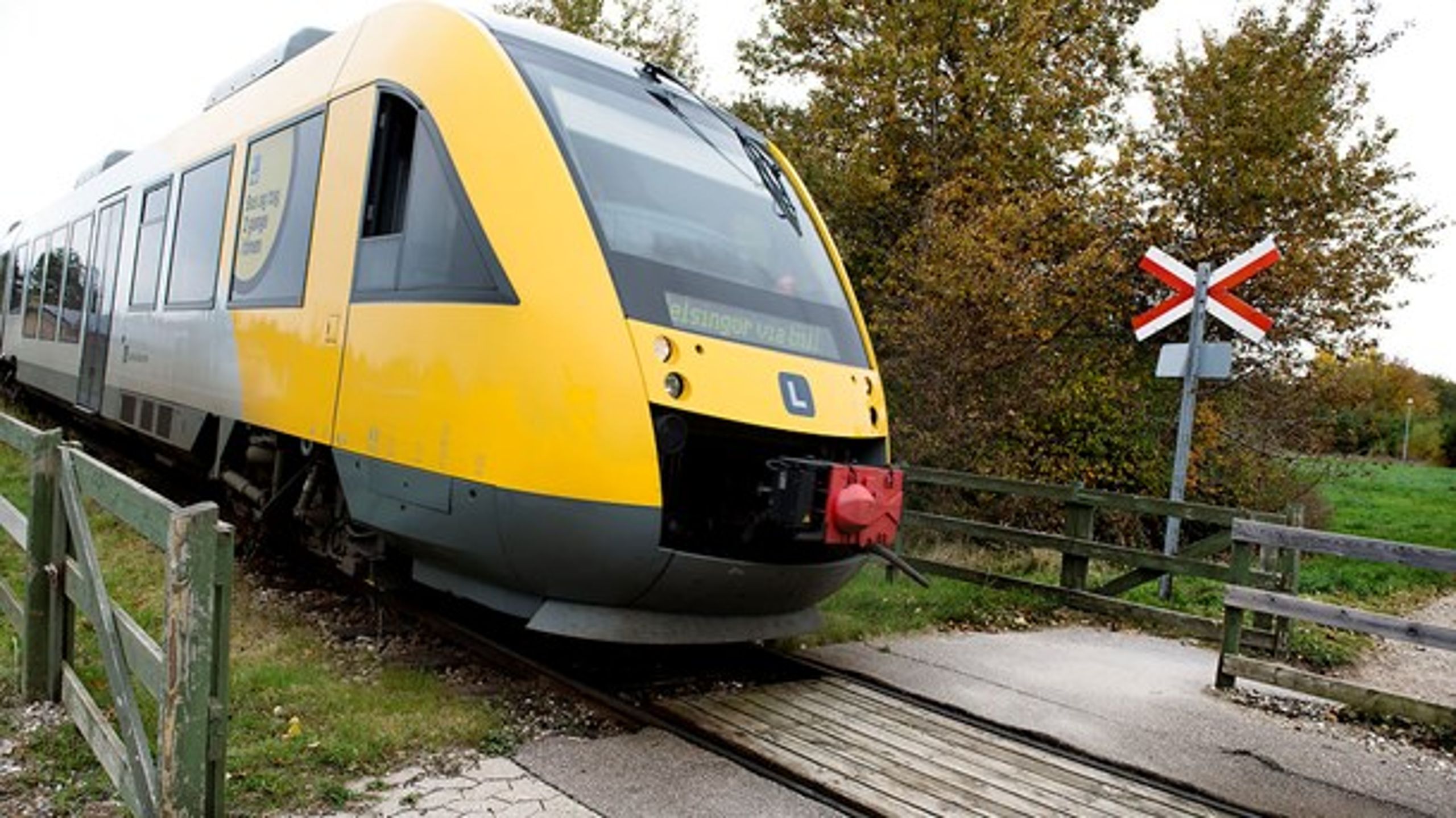 Togtrafikken i Nord- og Midtsjælland samt Nordjylland vil blive ramt af strejke, hvis ikke KL og Dansk Jernbaneforbund når til enighed om en overenskomstfornyelse.
