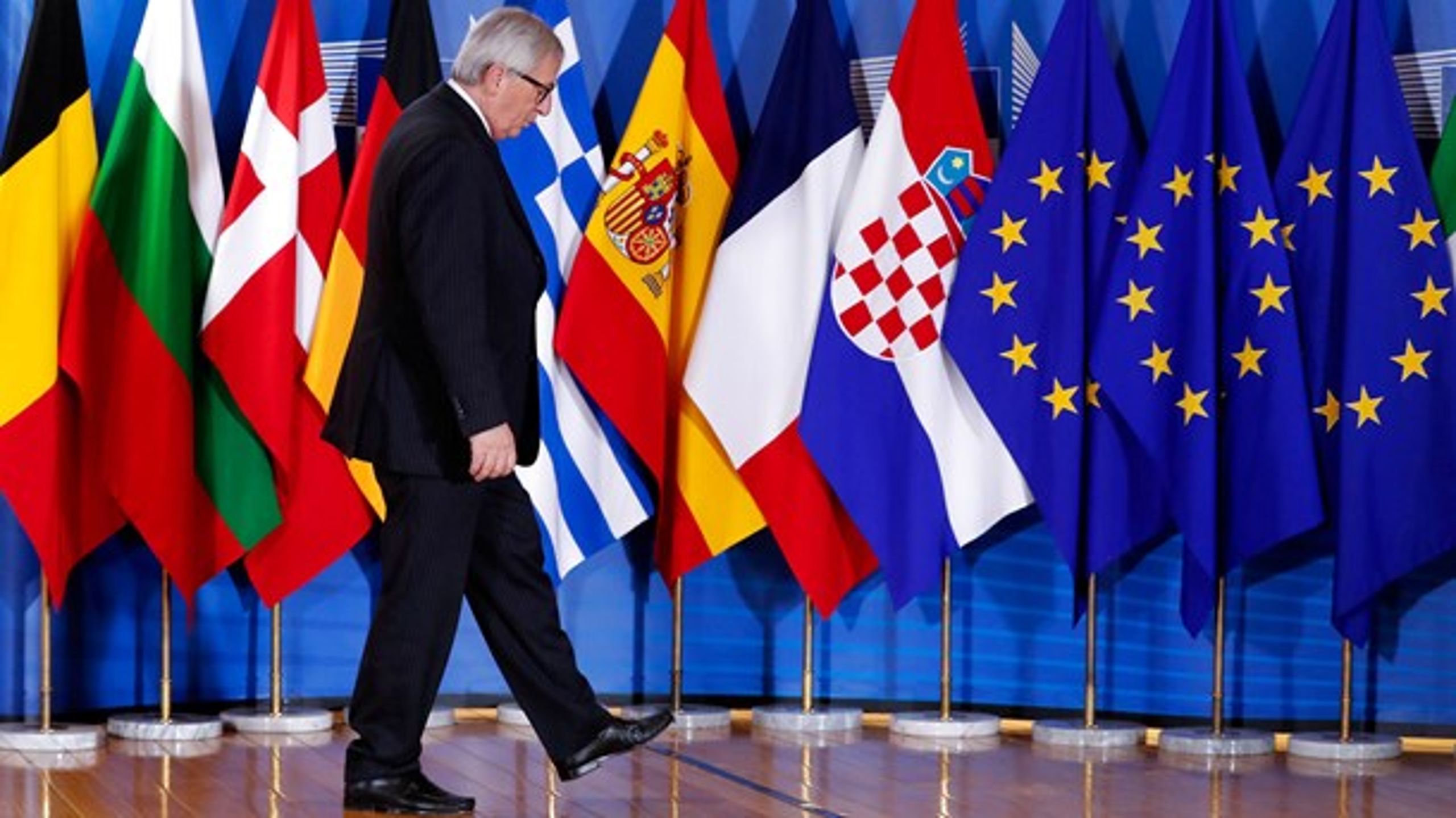 Alt er ikke gået helt efter EU-kommissionsformand Jean-Claude Junckers hoved i år.