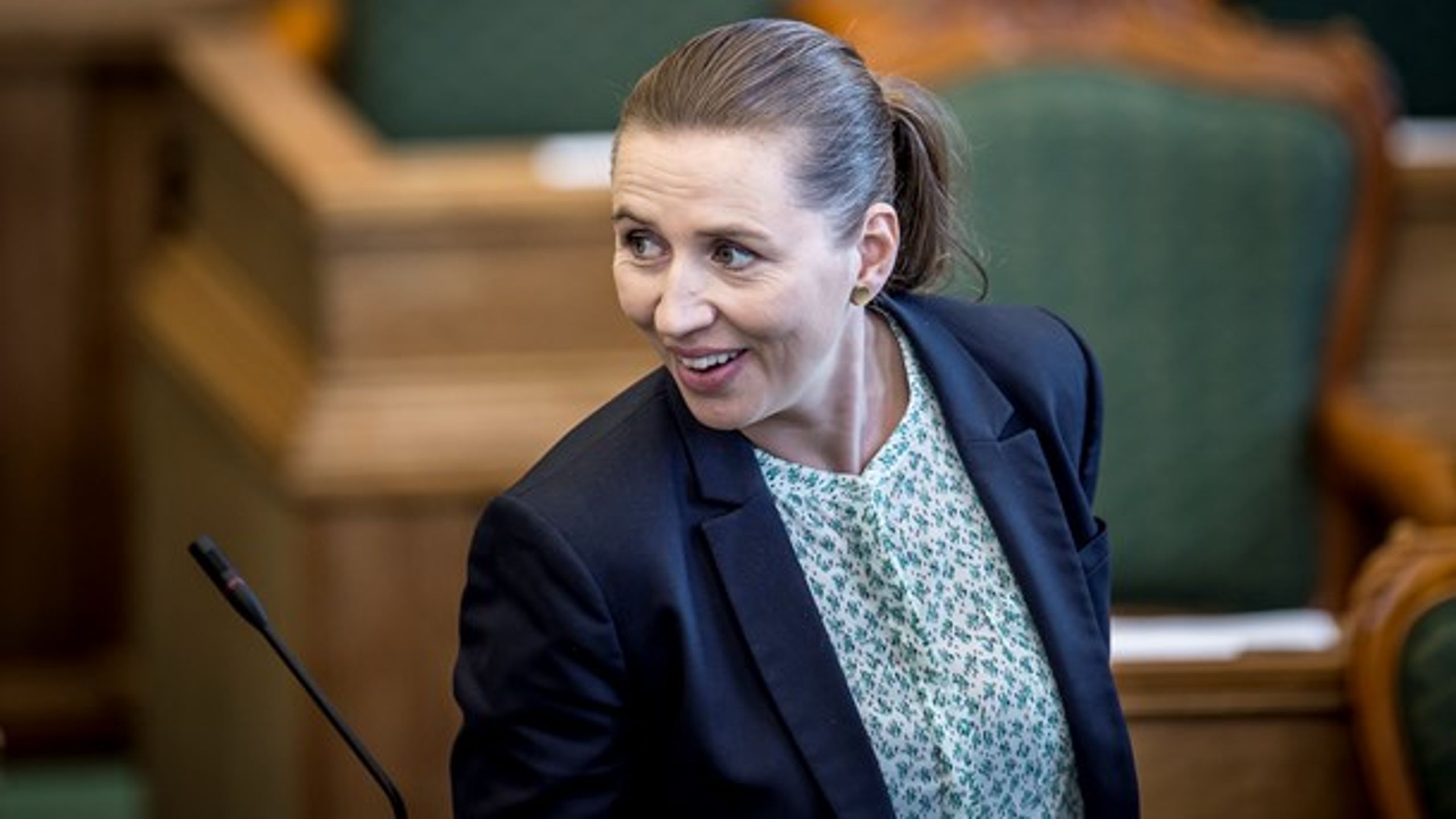 Mette Frederiksen står til at kunne indtage Statsministeriet, på trods af at Alternativet ikke vil pege på hende som statsminister.
