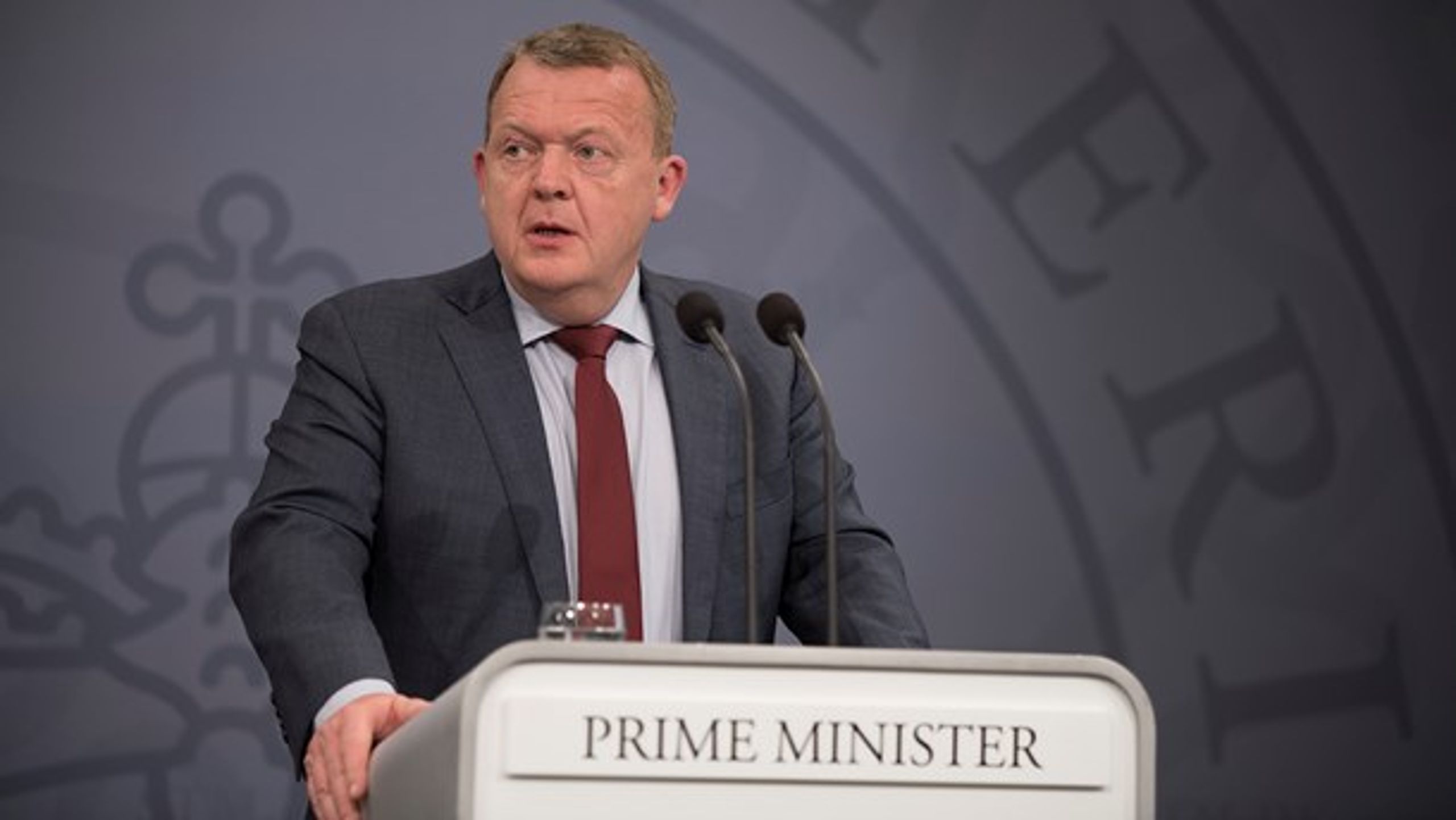Statsminister Lars Løkke Rasmussen (V) ønsker sig, at Danmark en dag skrotter sit forsvarsforbehold.