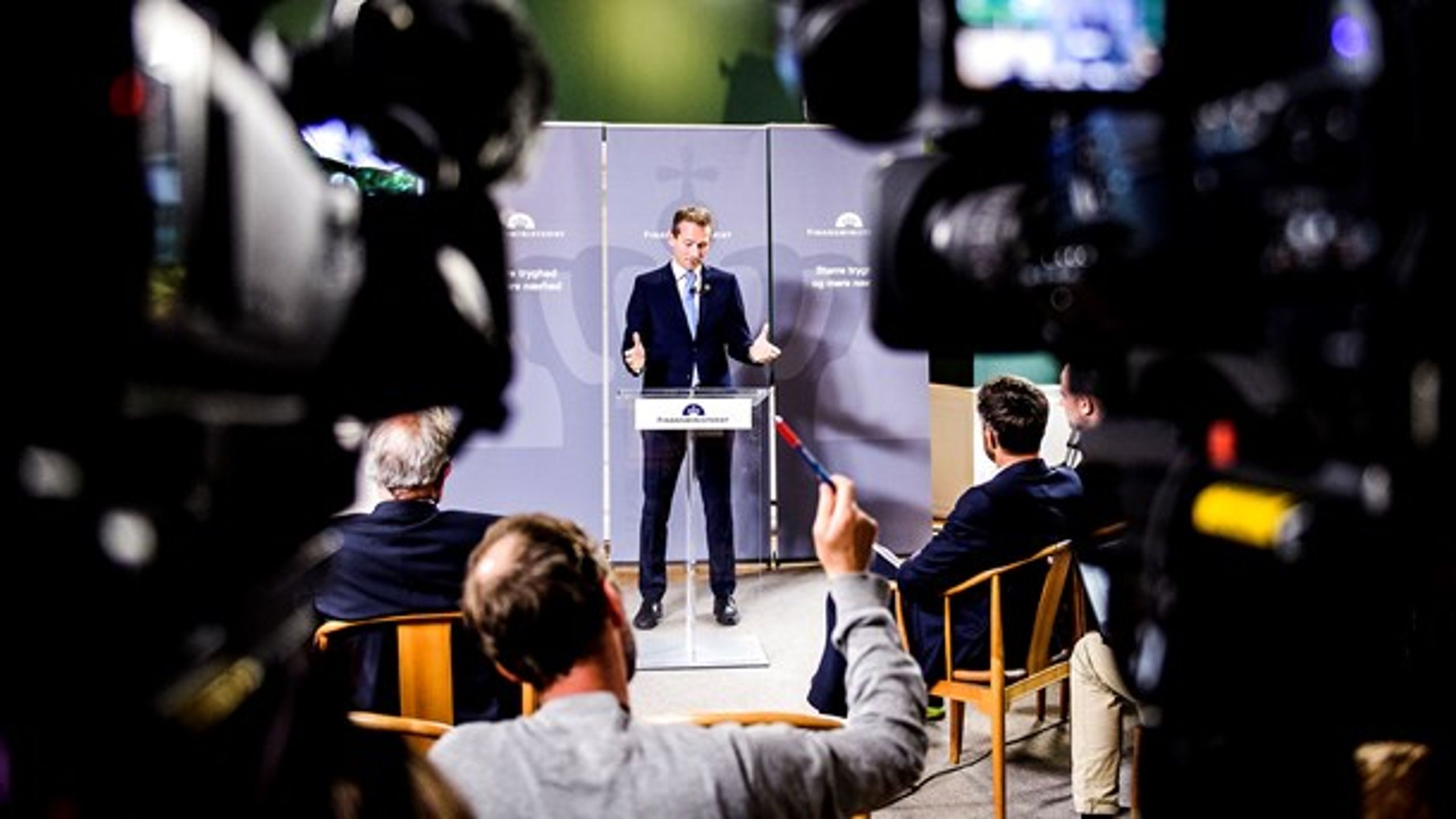 Finansminister Kristian Jensen (V) præsenterede torsdag regeringens finanslovforslag for 2019. Et flertal vil have regeringen til at skifte kurs på erhvervsuddannelsesområdet.