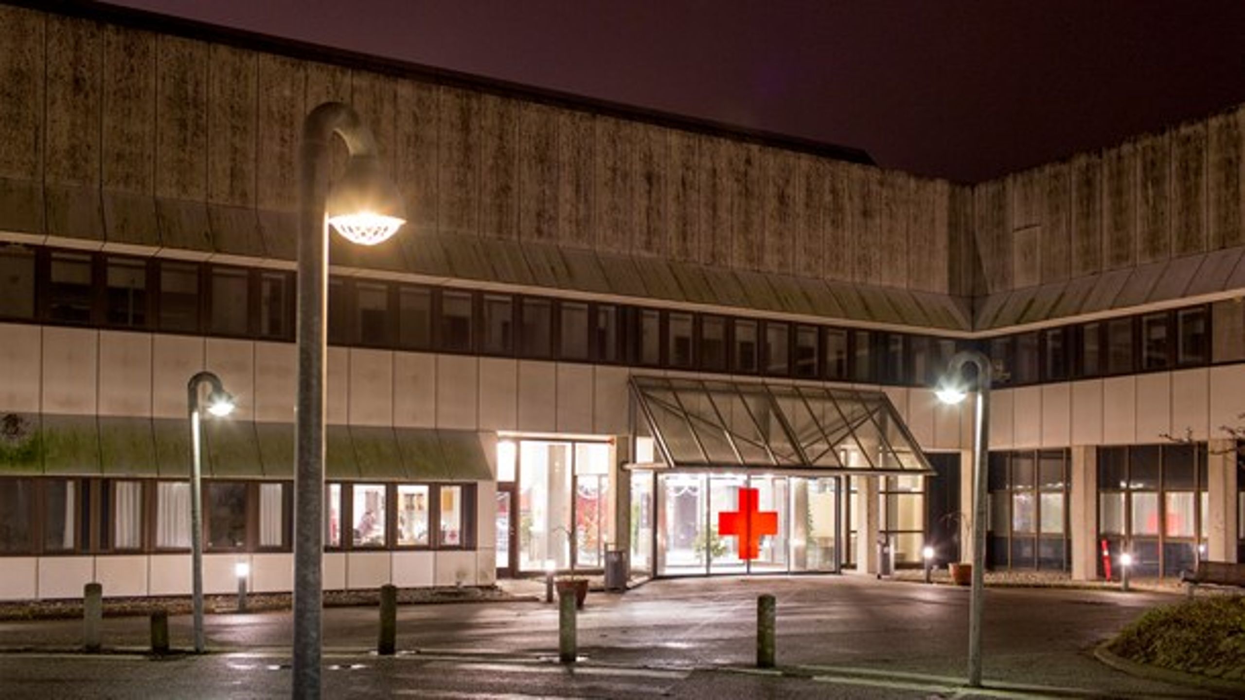 Socialdemokratiet vil etablere nærhospitaler tættere på borgerne. Her er det Helsingør Hospital, som lukkede i 2013.