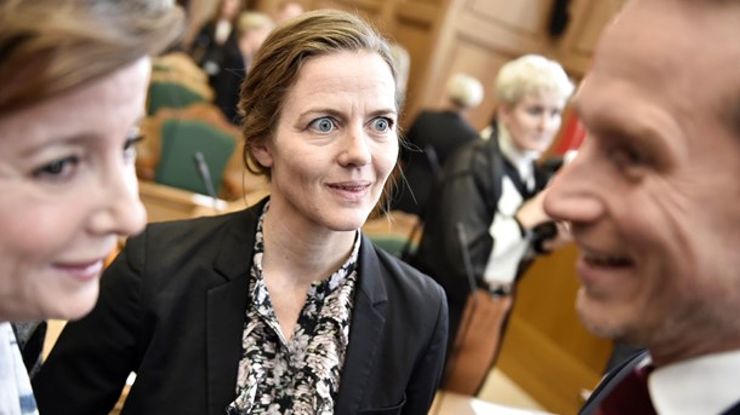 Sundhedsminister Ellen Trane Nørby (V) ved Folketingets åbning tirsdag.