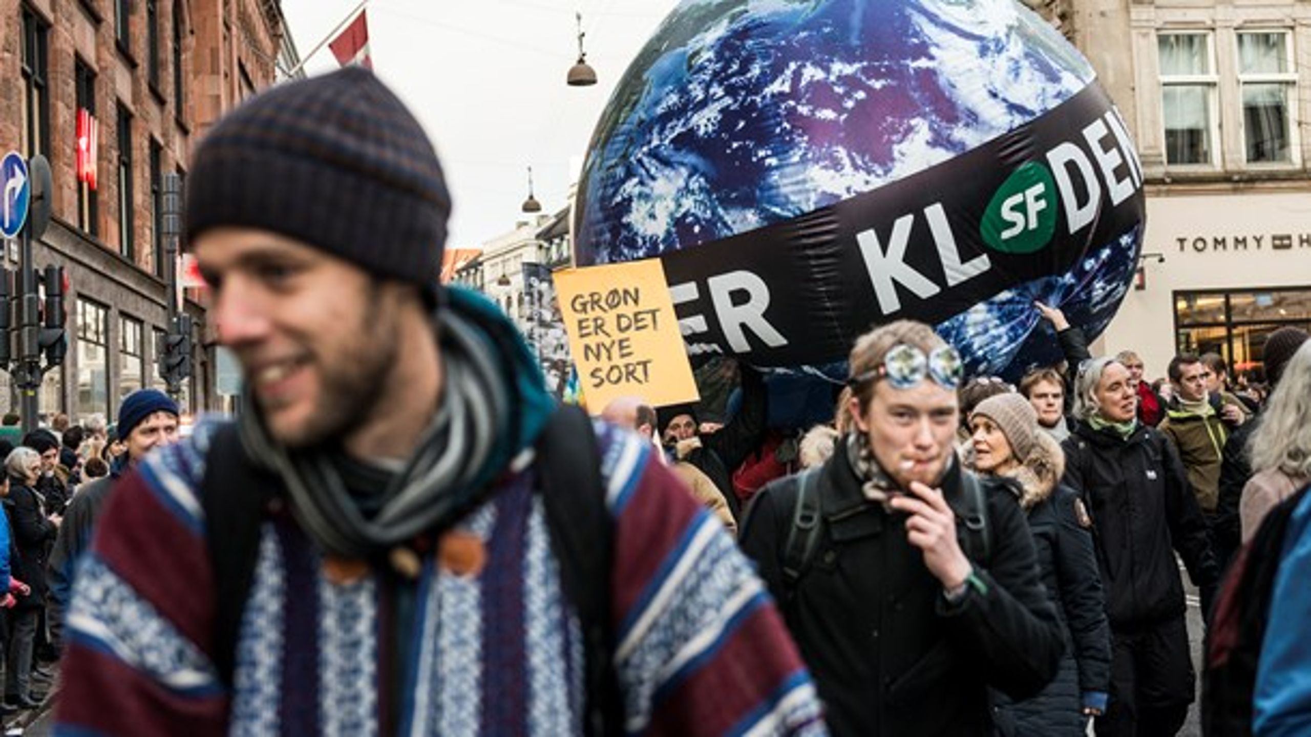 Klimamarch i København forud for COP21 i 2015.